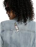 Disney Lilo & Stitch Denim Patch Jacket Plus Size, , alternate