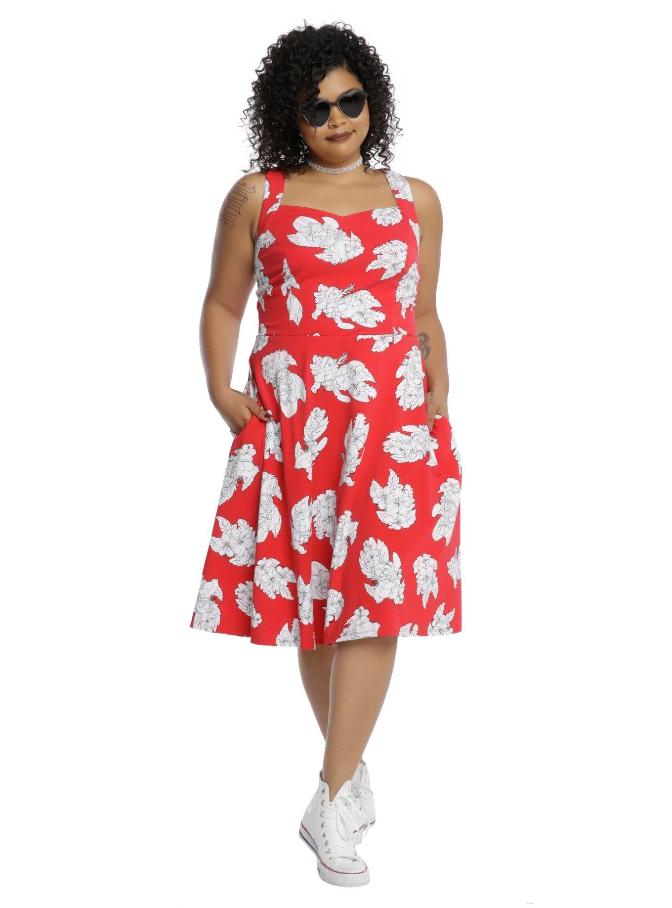 Disney Lilo & Stitch Lilo Dress Plus Size, , alternate