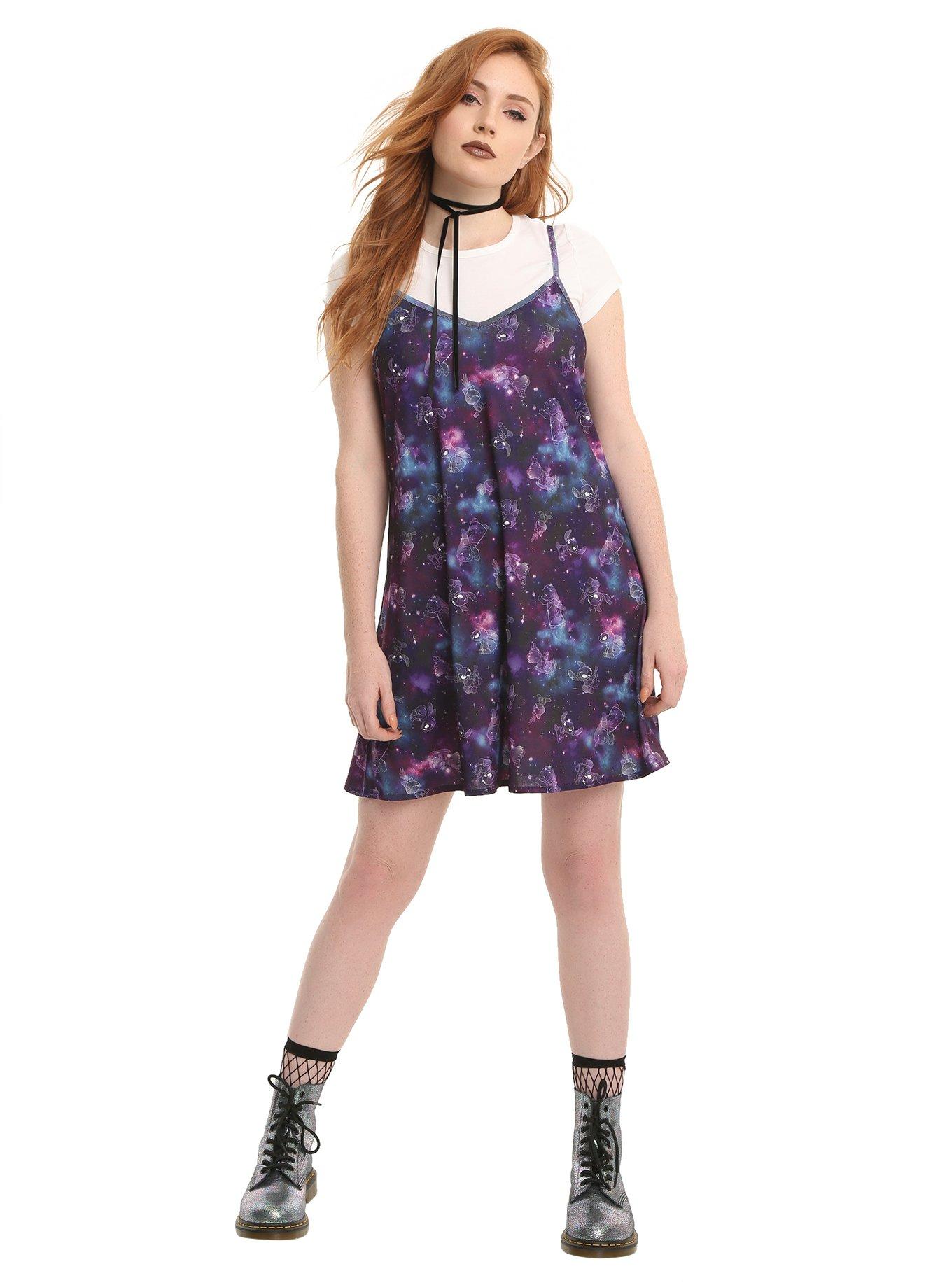 Disney Lilo & Stitch Galaxy Slip Dress, , alternate