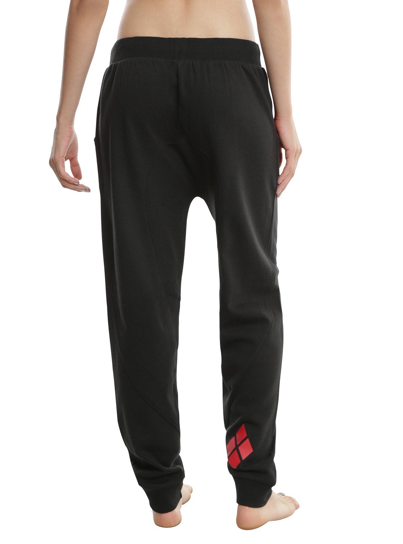 DC Comics Harley Quinn Girls Jogger Pants, , alternate