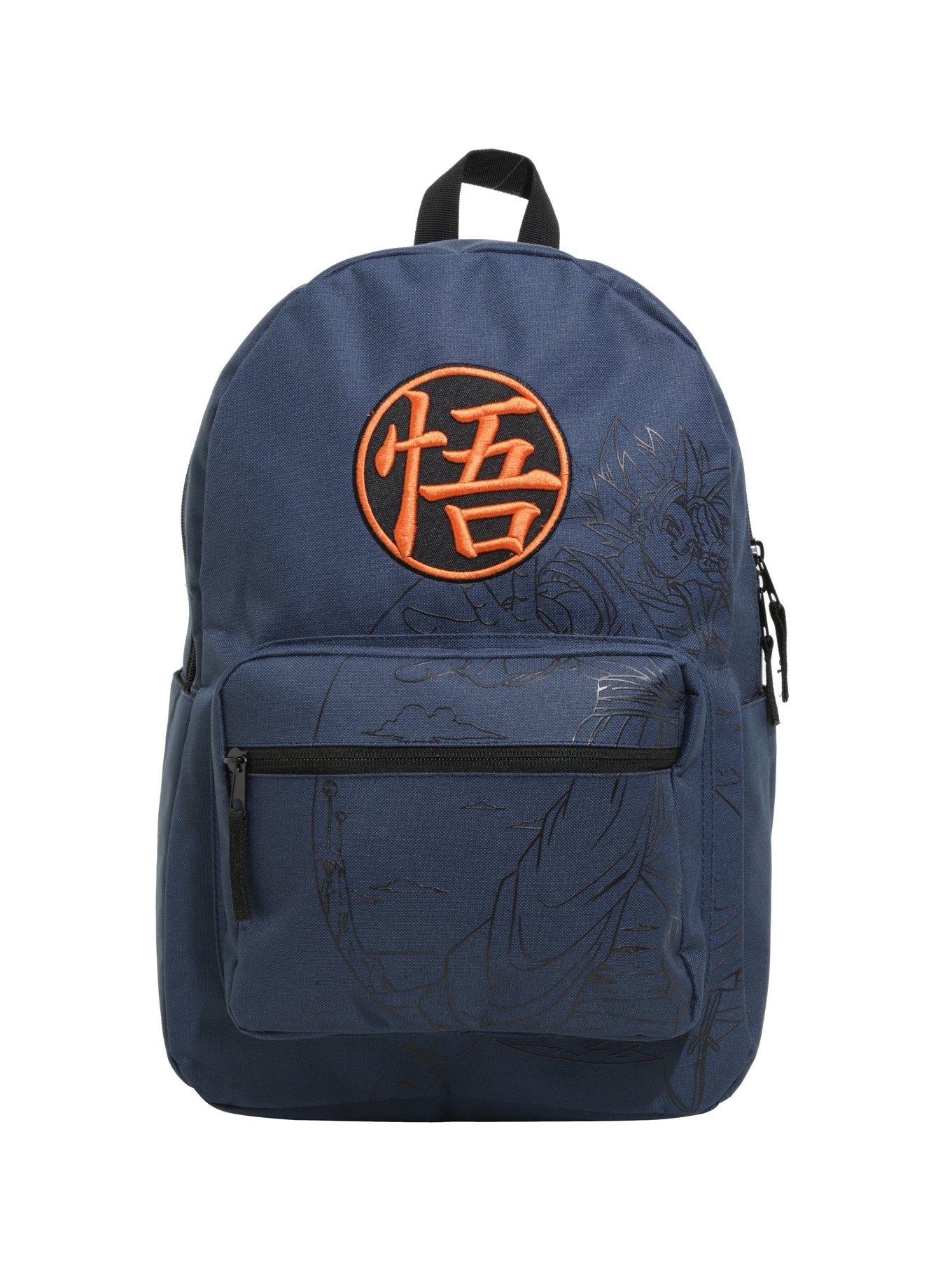 Dragon Ball Z Kanji Goku Backpack, , alternate