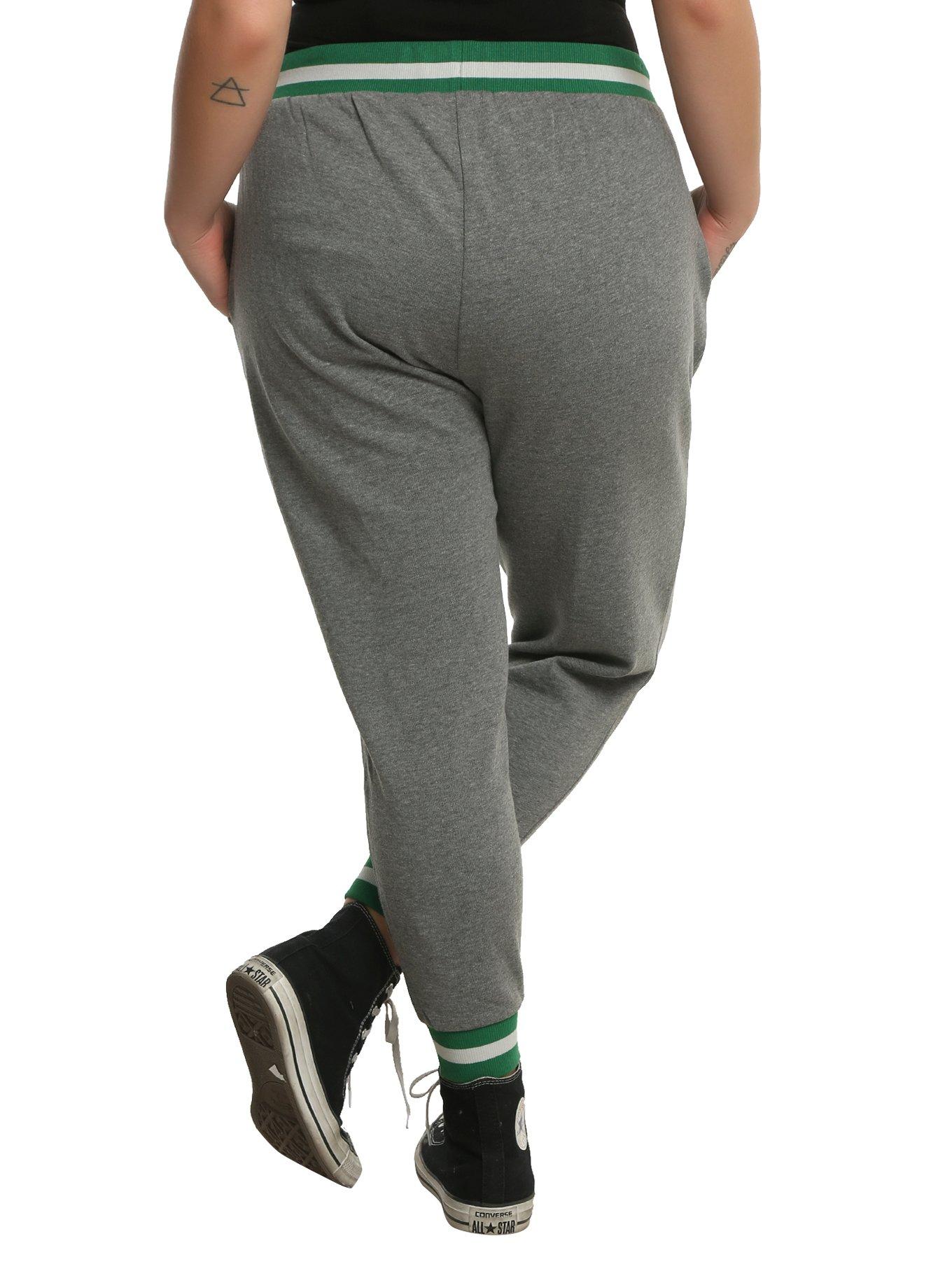 Harry Potter Slytherin Girls Jogger Pants Plus Size, , alternate