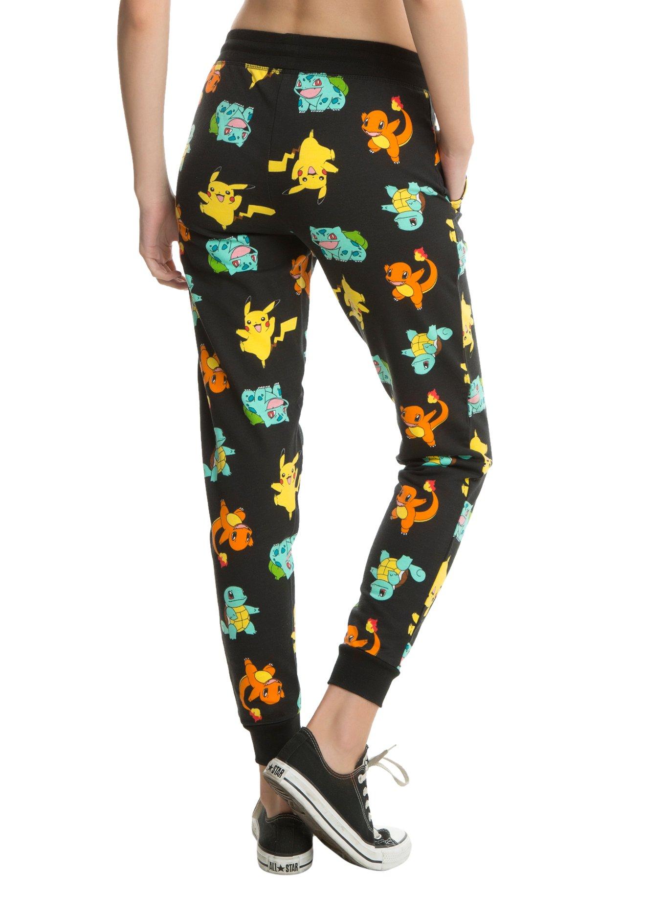 Pokemon Starters Girls Jogger Pants, , alternate