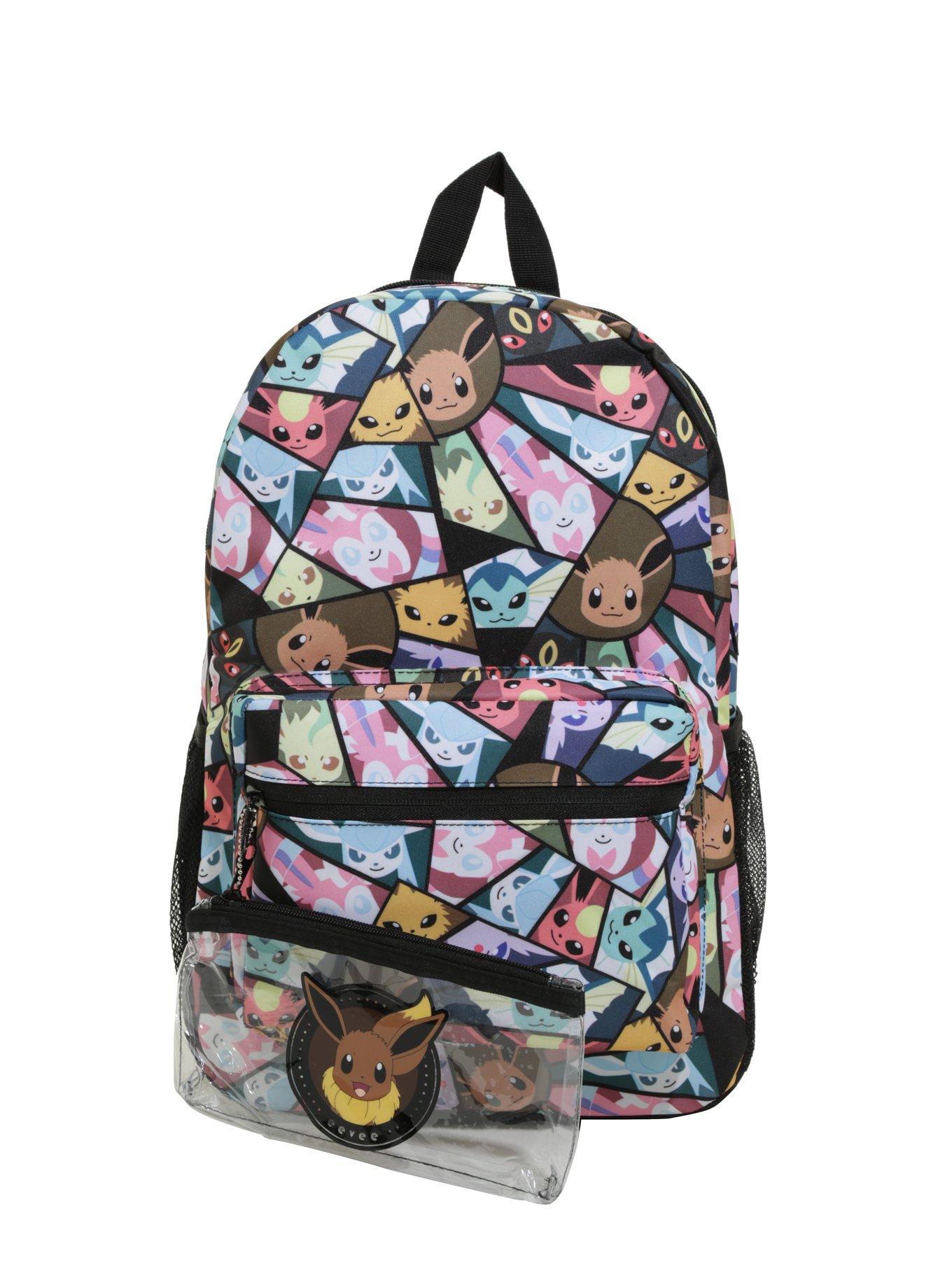 Pokemon Eevee Evolutions Characters Backpack, , alternate