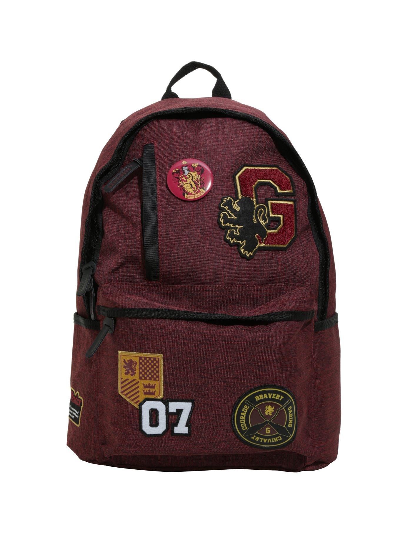 Harry Potter Gryffindor Varsity Patch Backpack, , alternate