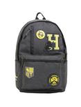 Harry Potter Hufflepuff Varsity Patch Backpack, , alternate