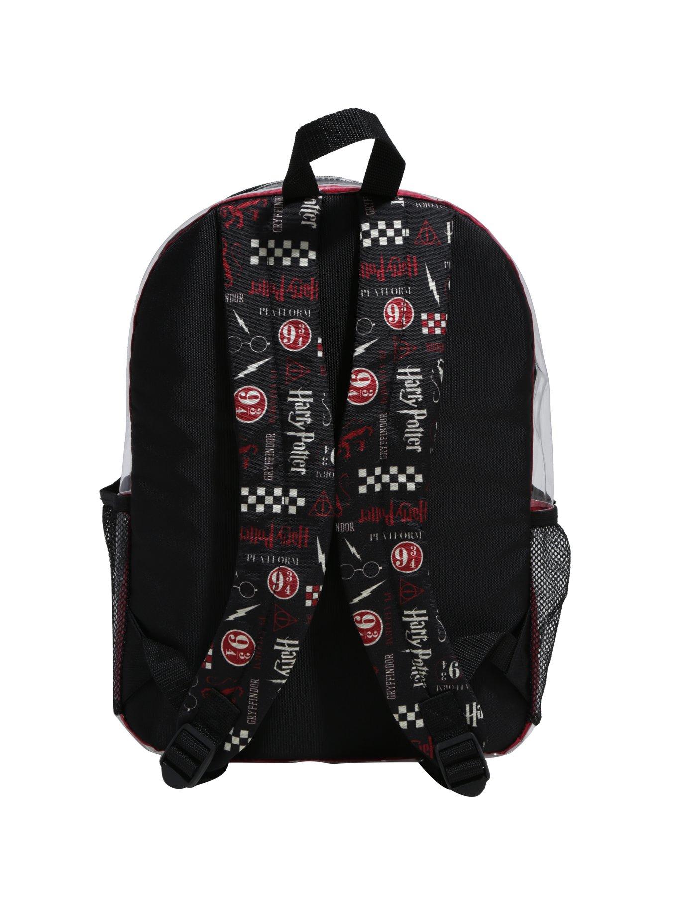 Harry Potter Clear 9 3/4 Hogwarts Express Backpack, , alternate