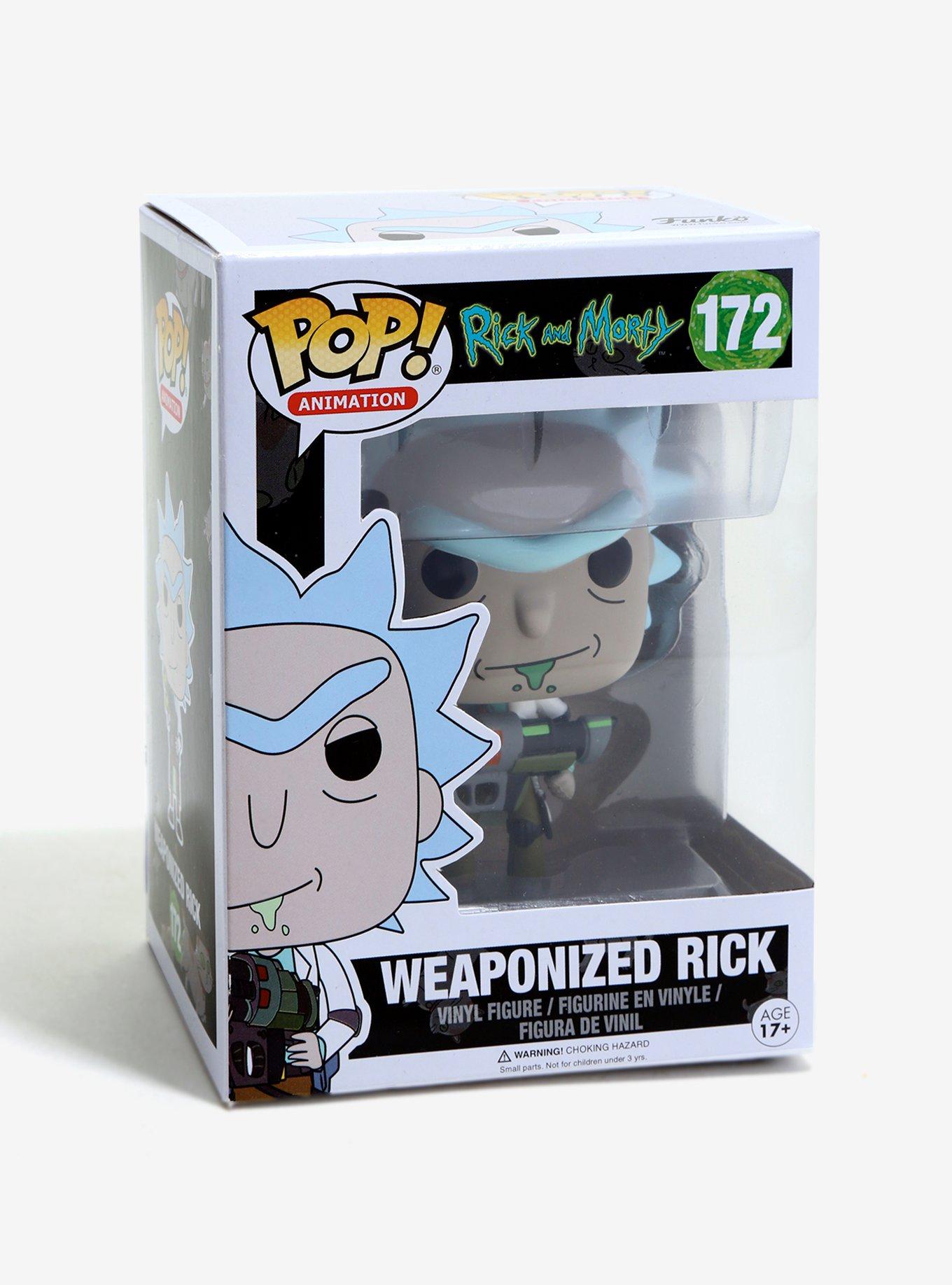 Funko Pop! Rick And Morty Weaponized Rick Vinyl Figure, , alternate