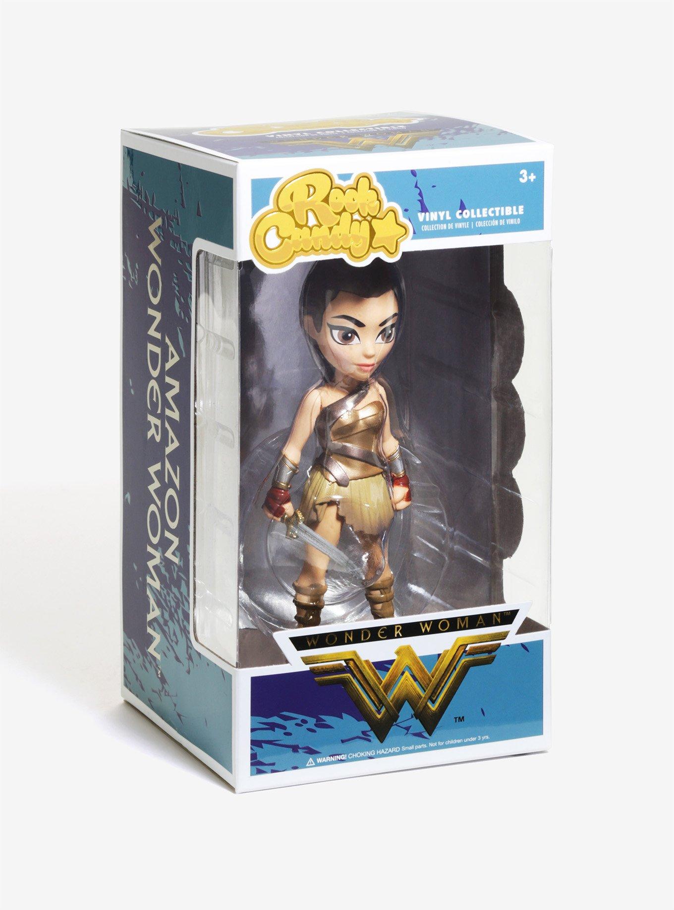 Funko Rock Candy DC Comics Wonder Woman Amazon Wonder Woman Vinyl Figure, , alternate