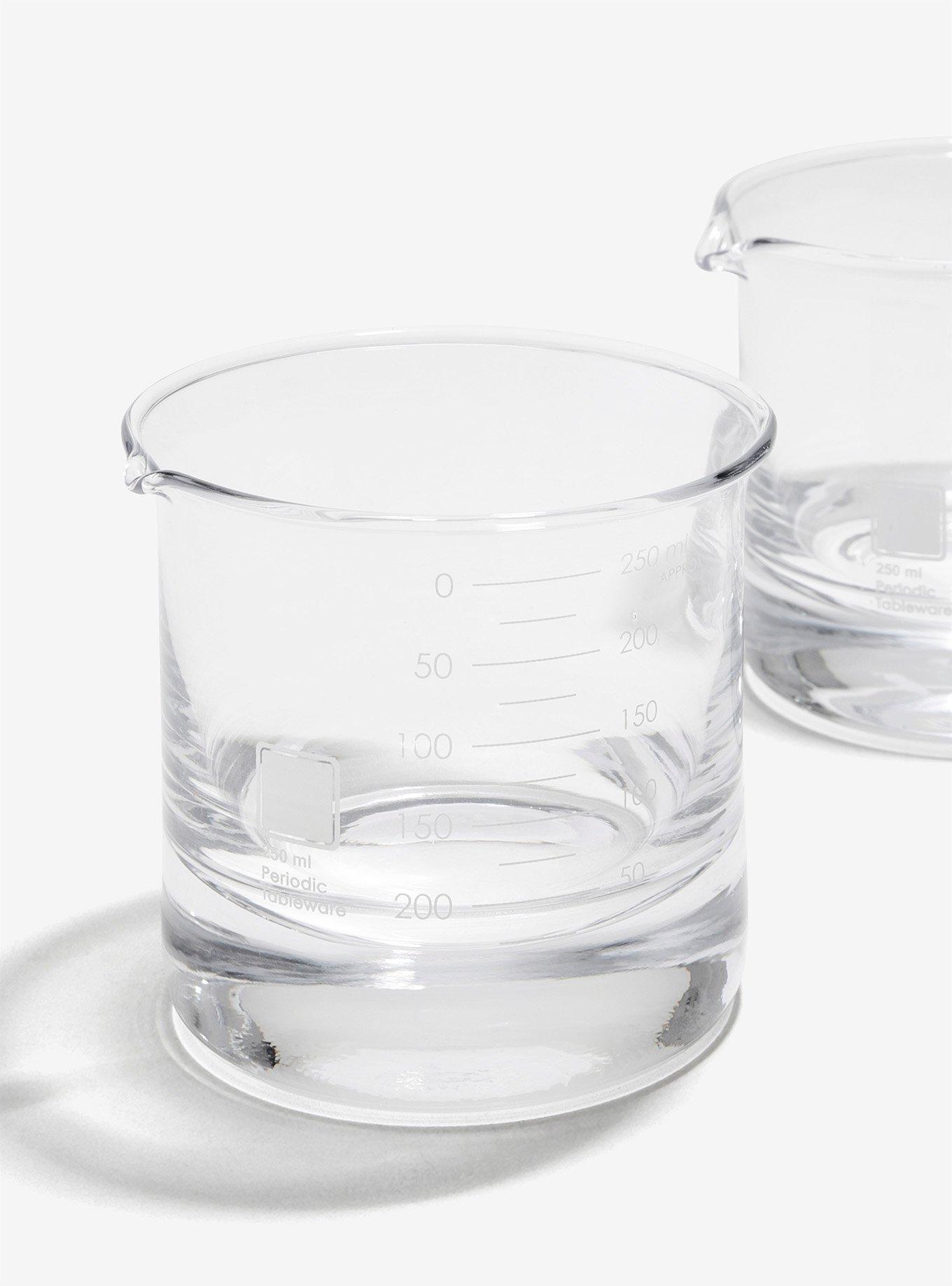 Periodic Tableware Laboratory Beaker Rocks Glass Set, , alternate