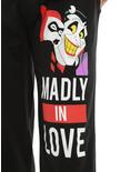 DC Comics The Joker & Harley Quinn Madly In Love Guys Pajama Pants, , alternate