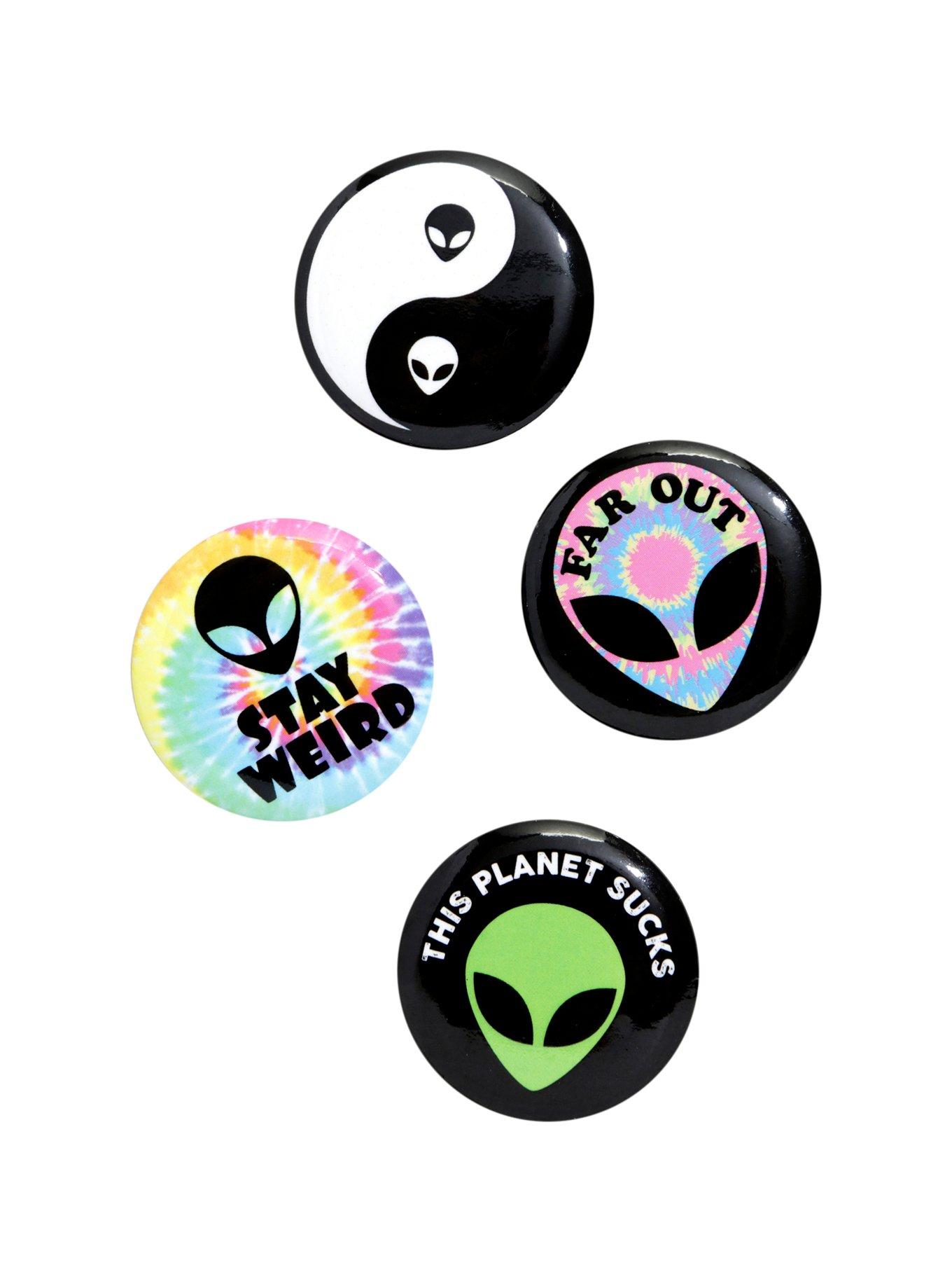 Loungefly Alien Pin Set, , alternate
