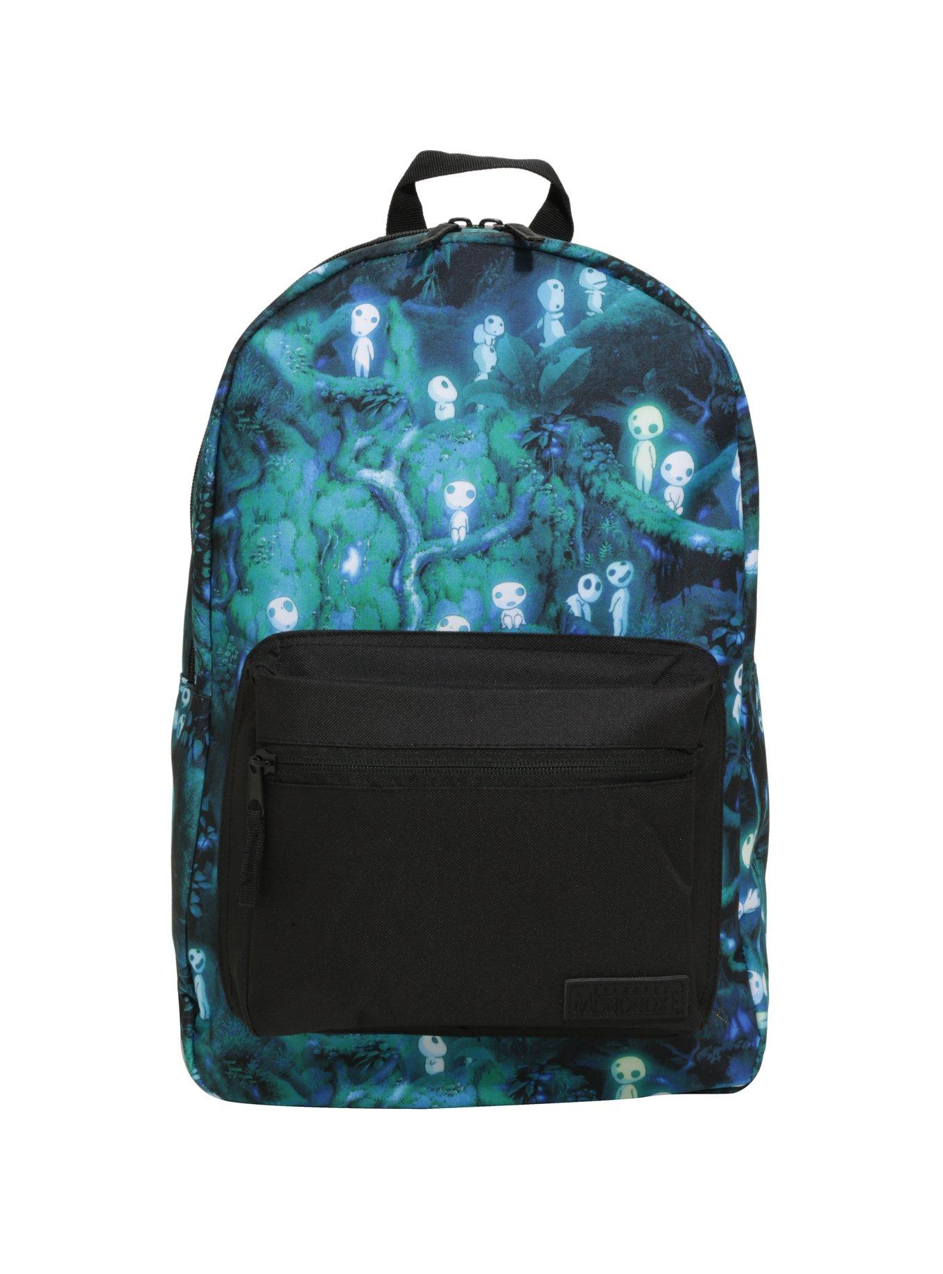 Studio Ghibli Princess Mononoke Kodamas Backpack, , alternate