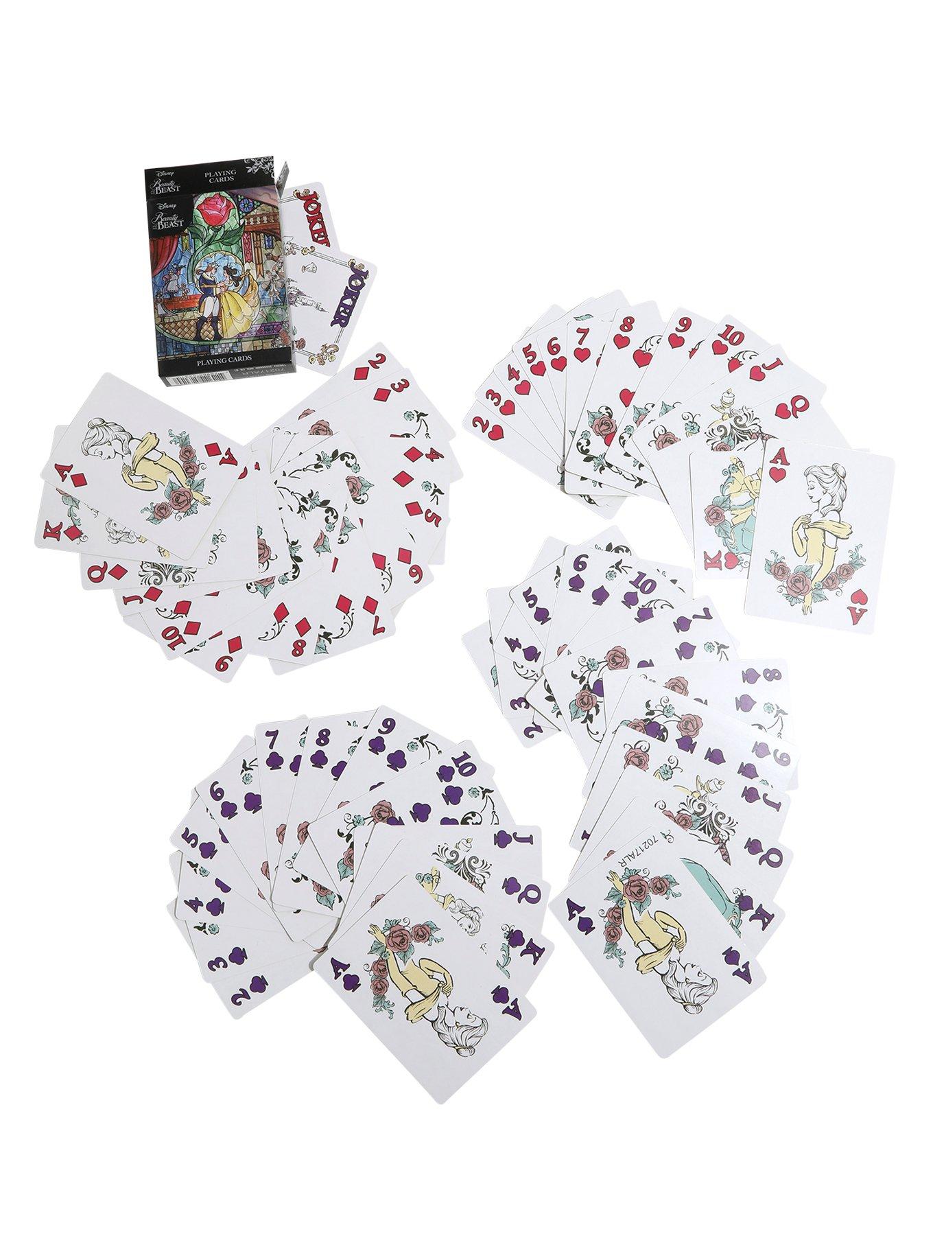 Disney Beauty And The Beast Playing Cards, , alternate