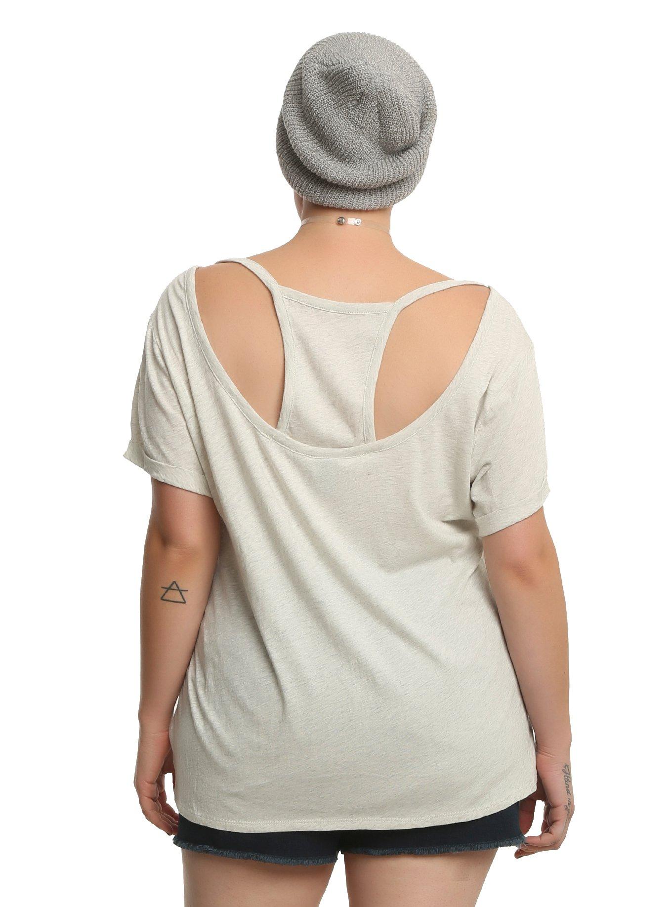 Disney Tangled Best Day Ever Rapunzel Girls Strappy T-Shirt Plus Size, , alternate