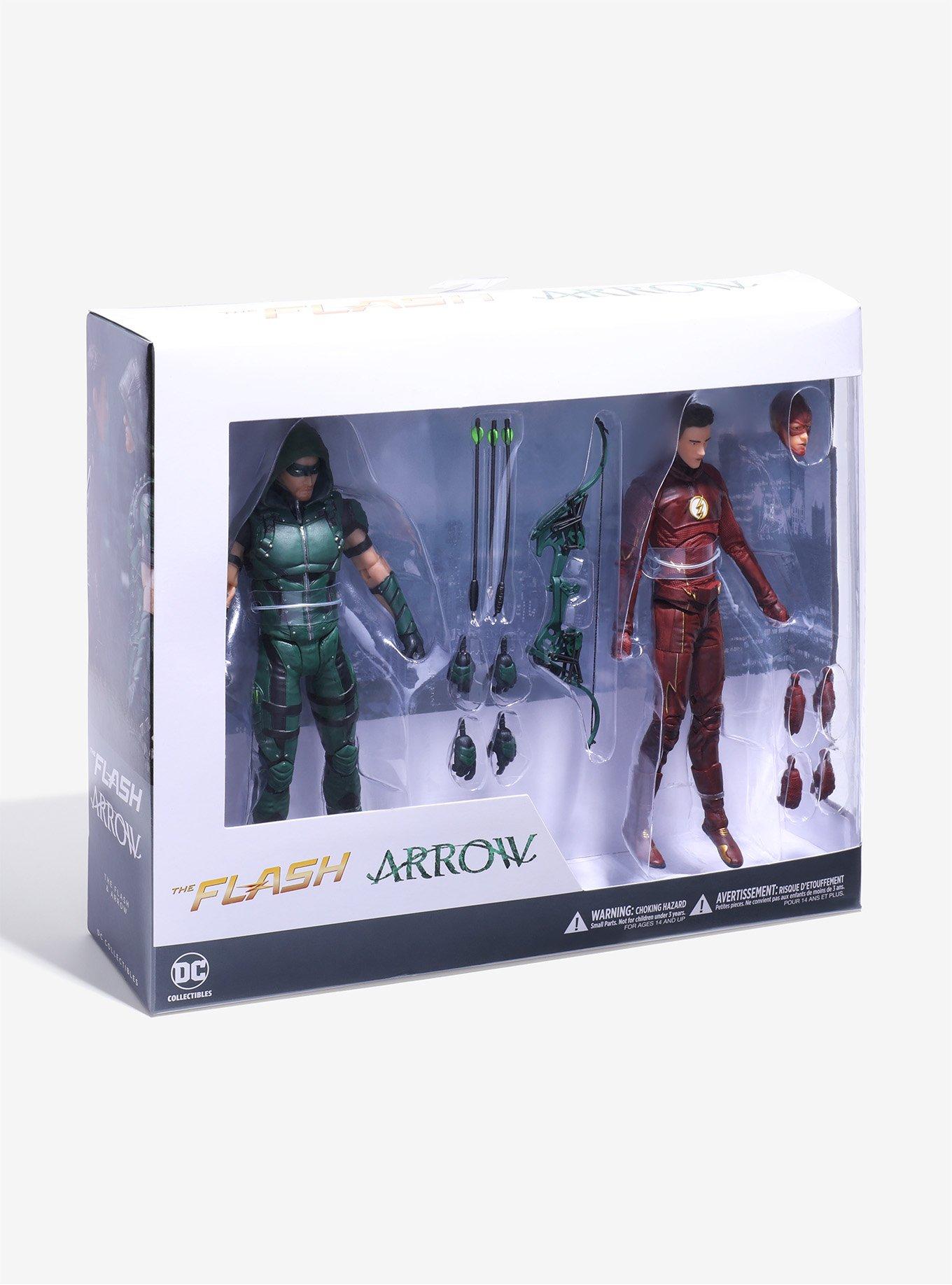 DC Comics The Flash & Arrow Action Figure Set, , alternate