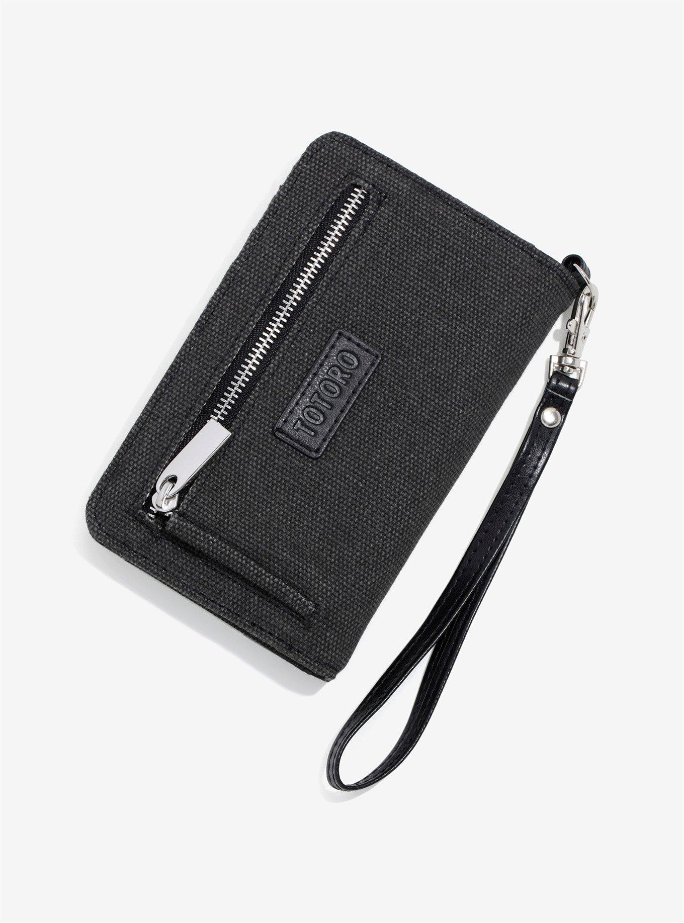 Studio Ghibli My Neighbor Totoro Canvas Phone Folio Wallet, , alternate