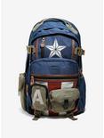 Marvel Captain America Tactical Backpack - BoxLunch Exclusive, , alternate