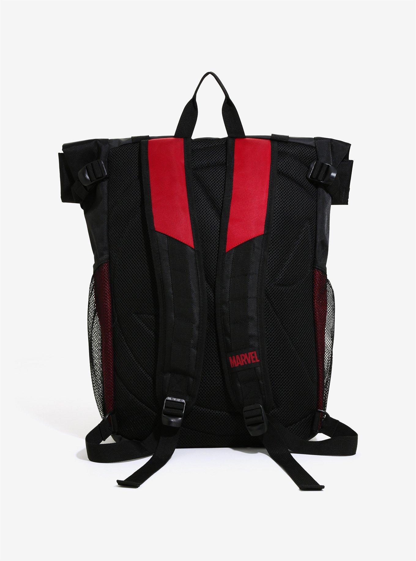 Marvel Deadpool Rolltop Backpack - BoxLunch Exclusive, , alternate