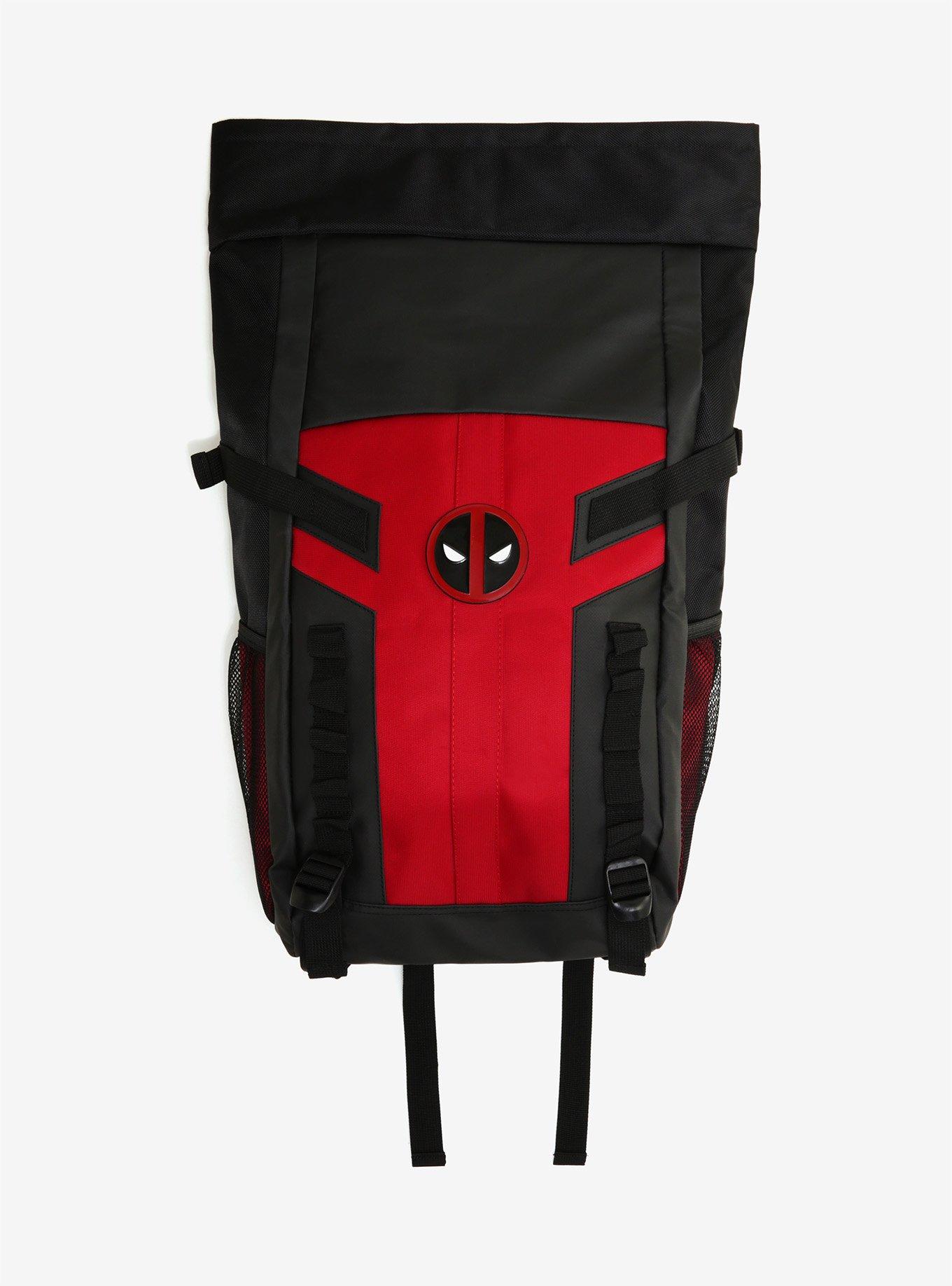 Marvel Deadpool Rolltop Backpack - BoxLunch Exclusive, , alternate