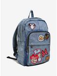 Loungefly Disney Minnie Mouse Denim Patch Backpack - BoxLunch Exclusive, , alternate