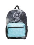 Fall Out Boy Denim Symbol Backpack, , alternate