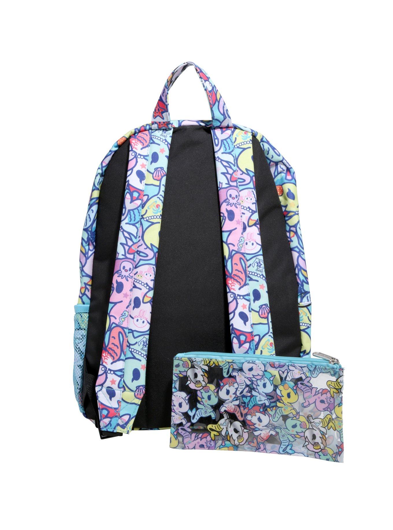 Tokidoki Mermicornos Backpack & Pencil Case, , alternate