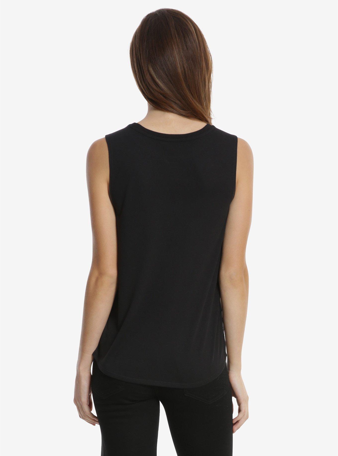 Disney Mickey And Minnie Mouse Comic Womens Muscle Top, , alternate