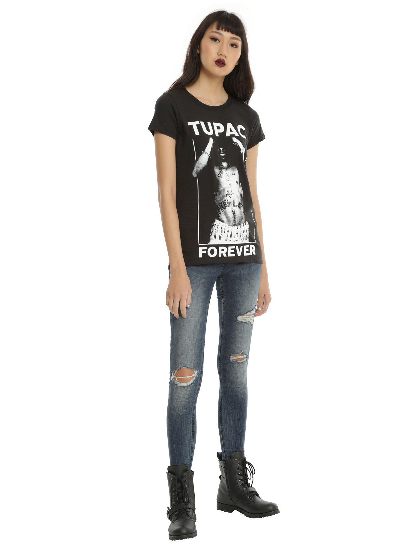 Tupac Forever Girls T-Shirt, , alternate