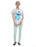 Disney Lilo & Stitch Hi Tie-Dye Girls T-Shirt, , alternate