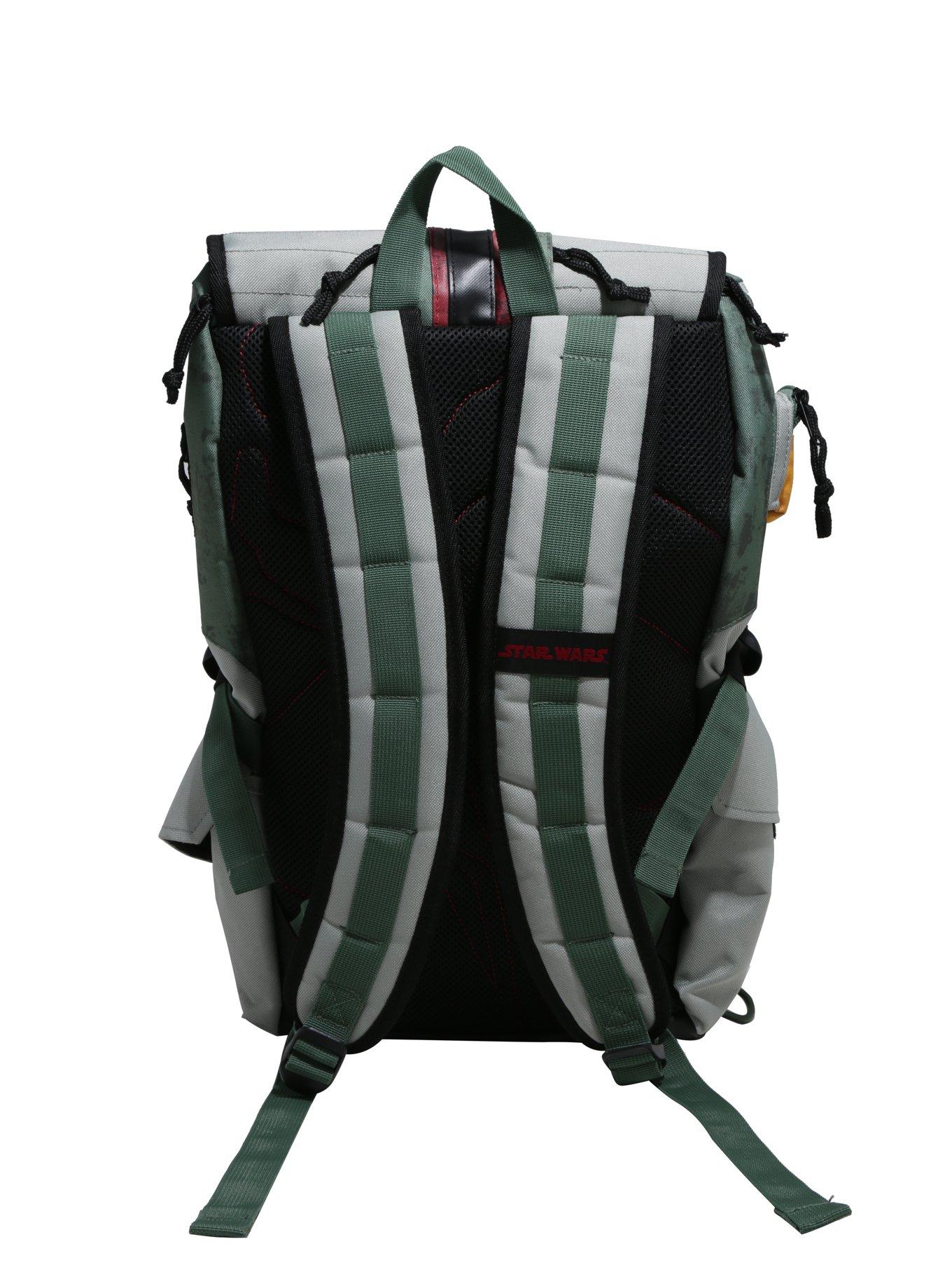 Star Wars Boba Fett Cosplay Slouch Backpack, , alternate
