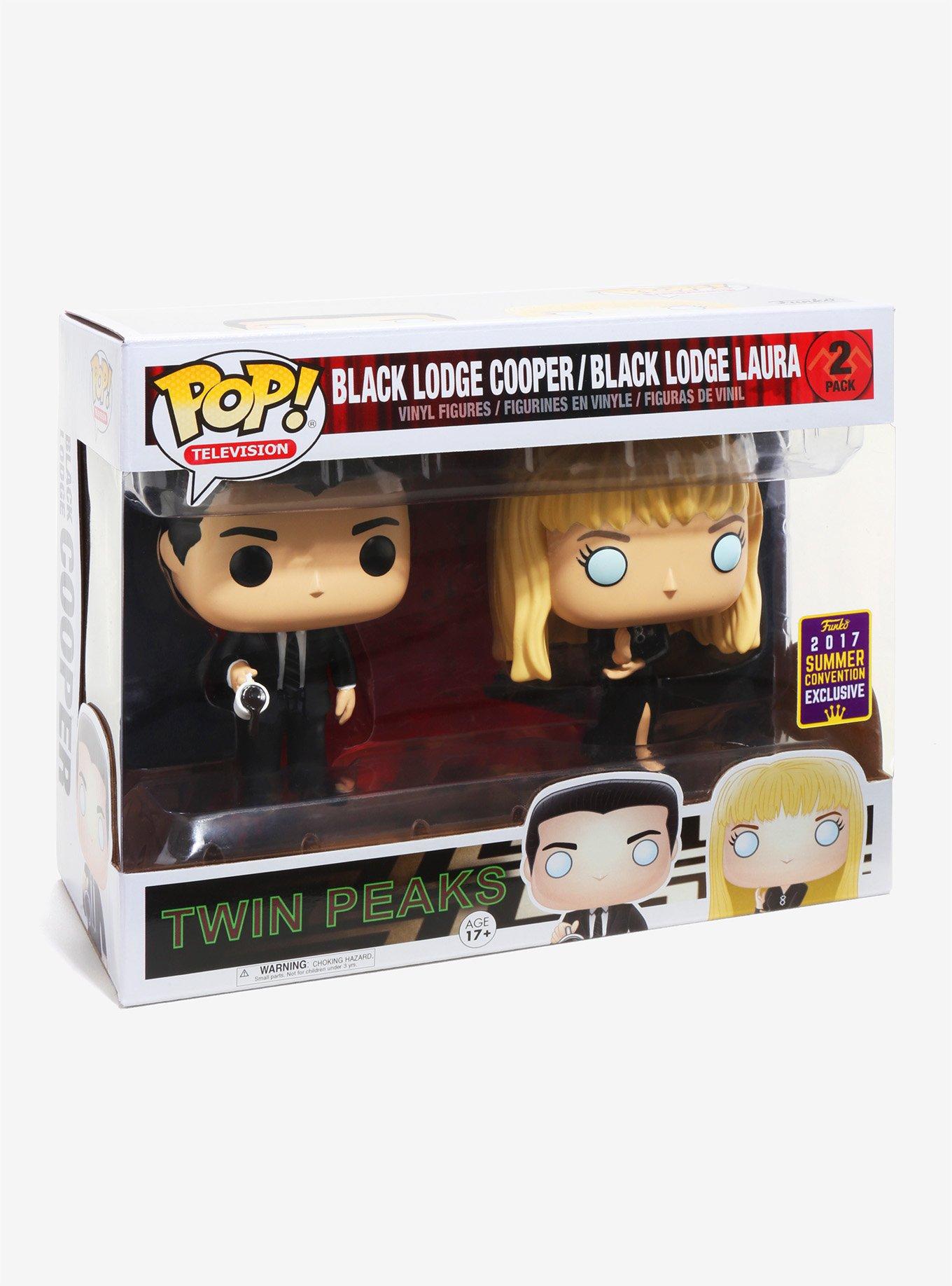 Funko Pop! Twin Peaks Black Lodge Cooper & Laura  Vinyl Figure Set - 2017 Summer Convention Exclusive, , alternate