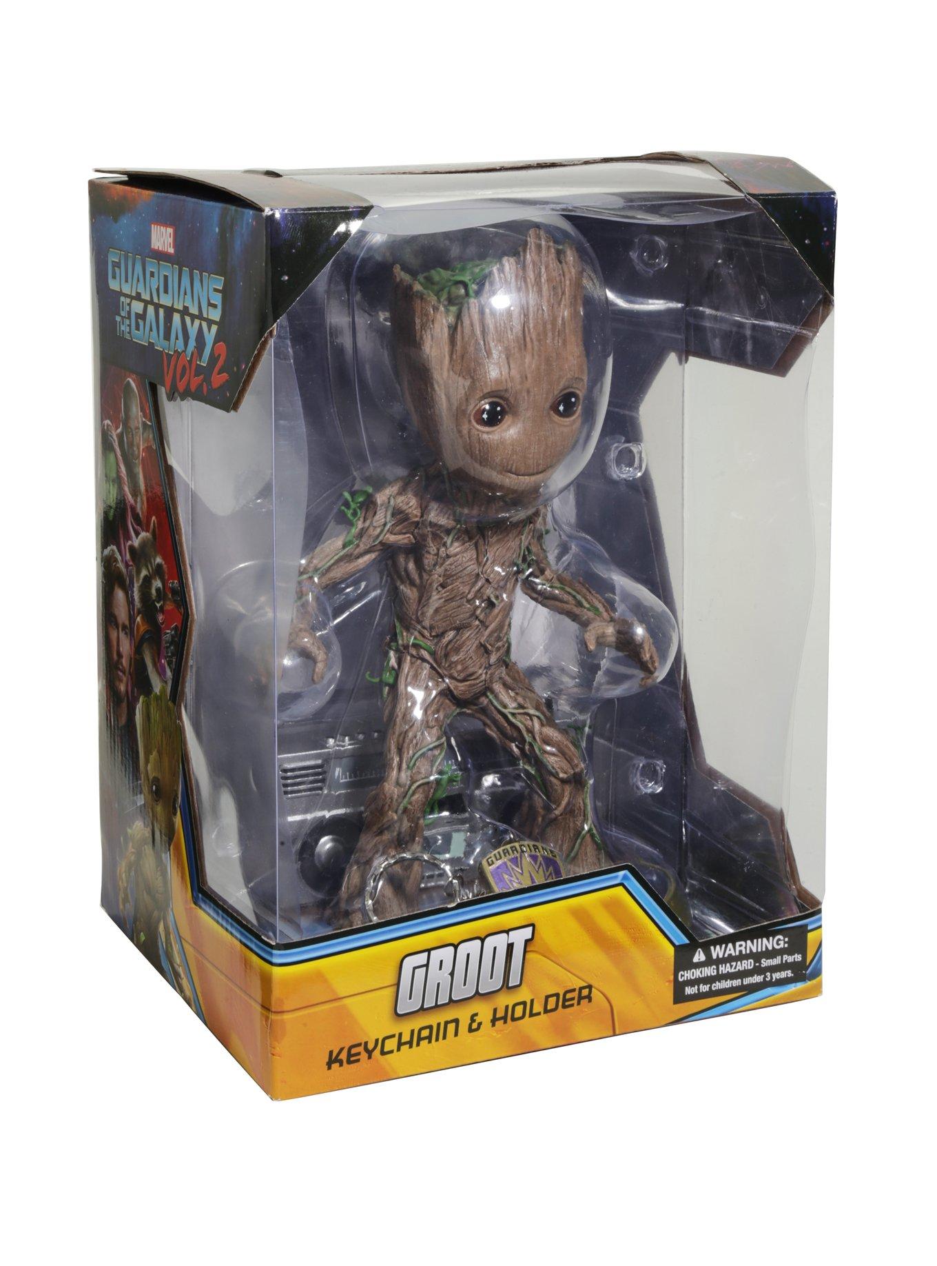 Marvel Guardians Of The Galaxy Vol. 2 Groot Key Chain & Holder, , alternate