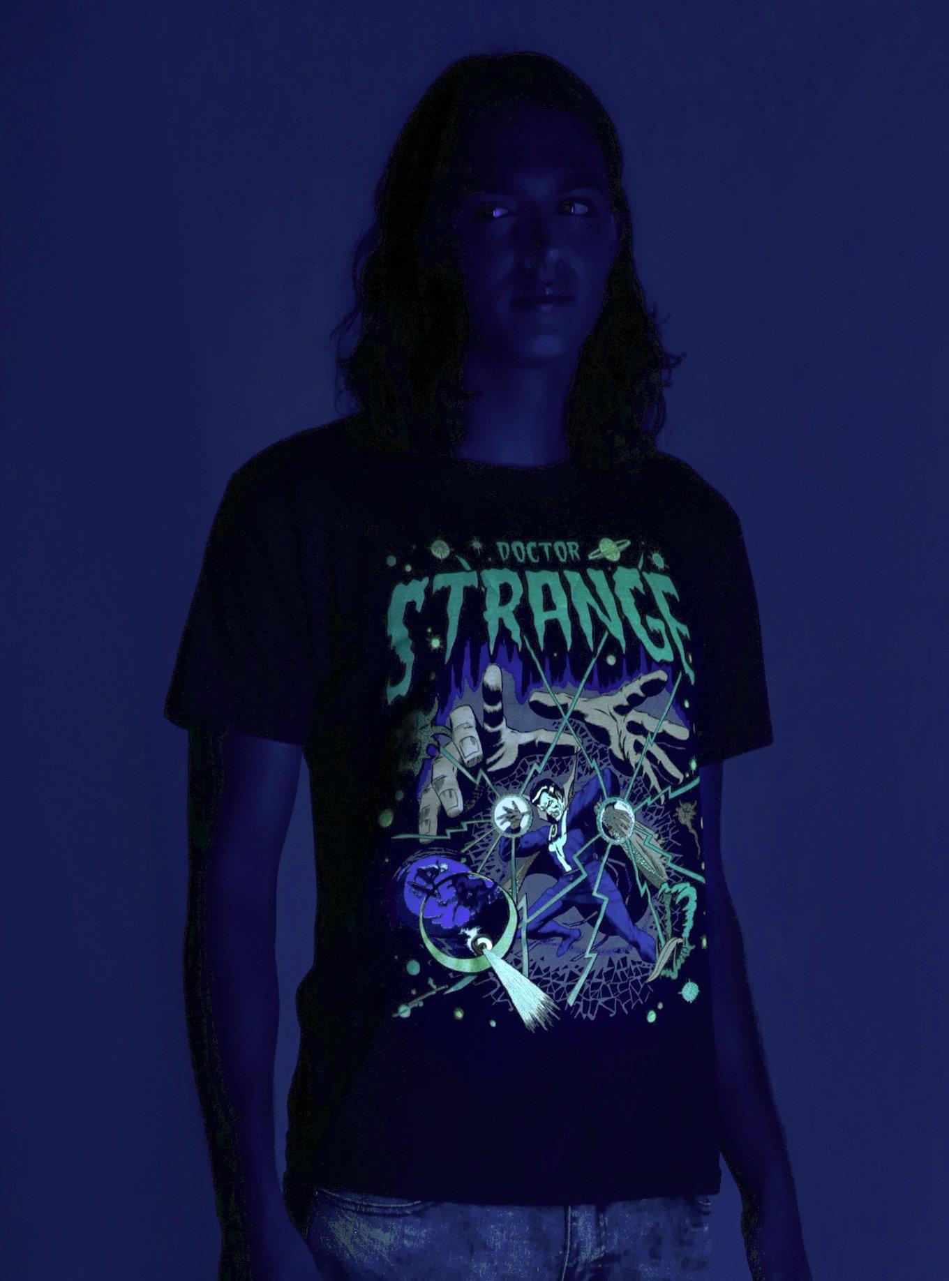 Marvel Doctor Strange Vs Dormammu Glow T-Shirt, , alternate