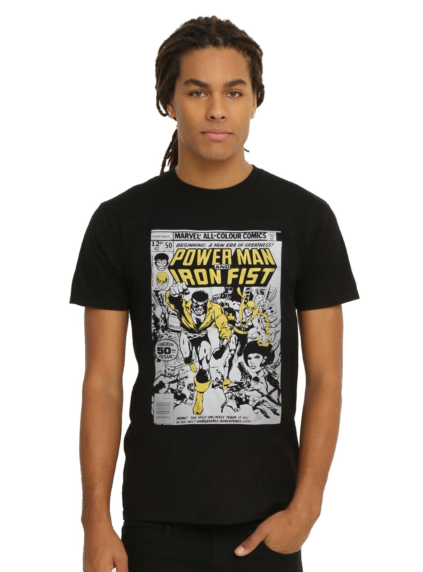 Marvel Power Man And Iron Fist Comic T-Shirt, , alternate