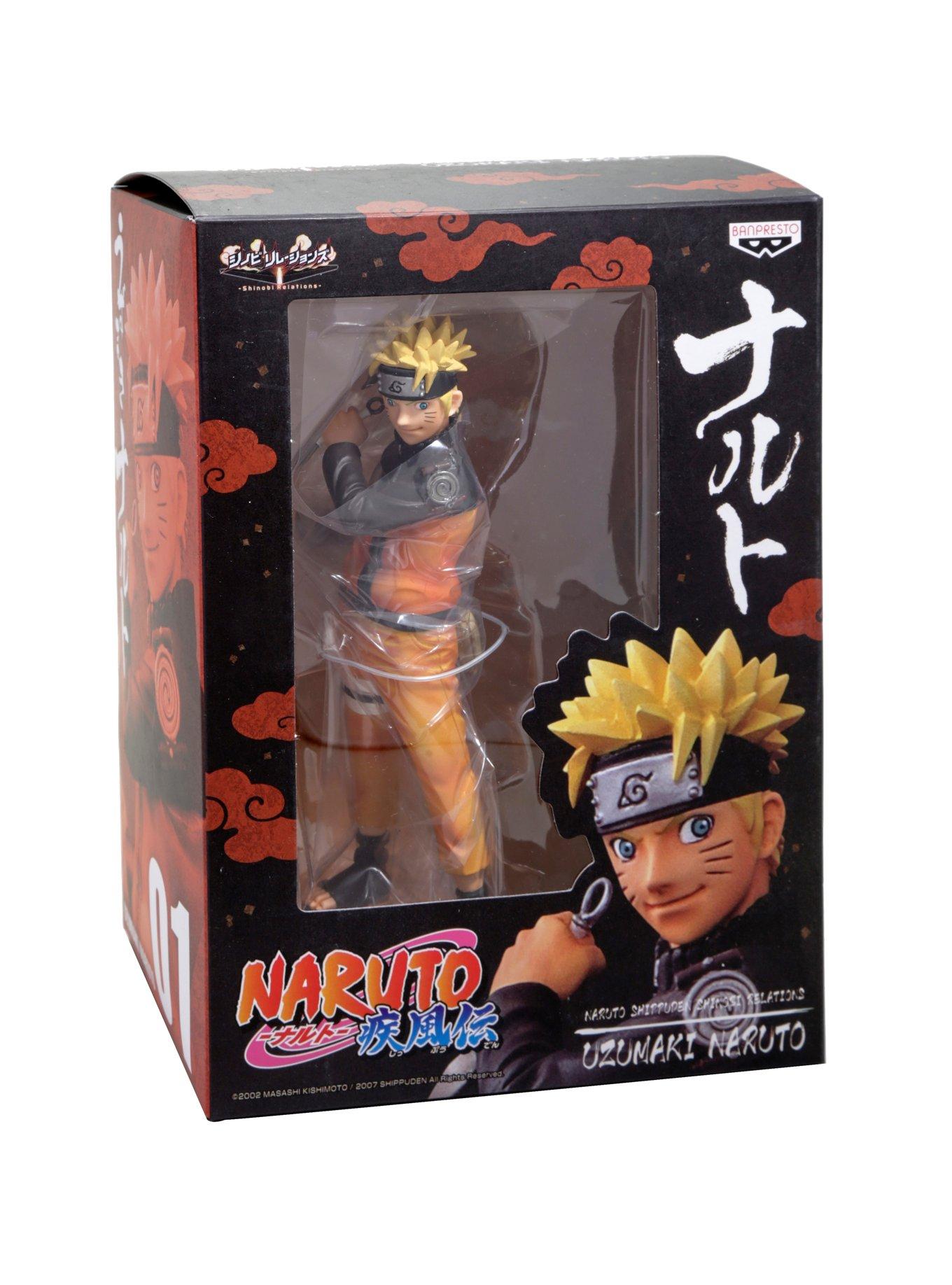 Naruto Shippuden Shinobi Relations Uzumaki Naruto Collectible Figure, , alternate