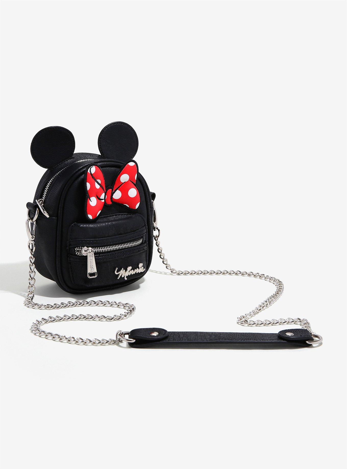 Loungefly Disney Minnie Mouse Bow Ears Crossbody Bag - BoxLunch Exclusive, , alternate