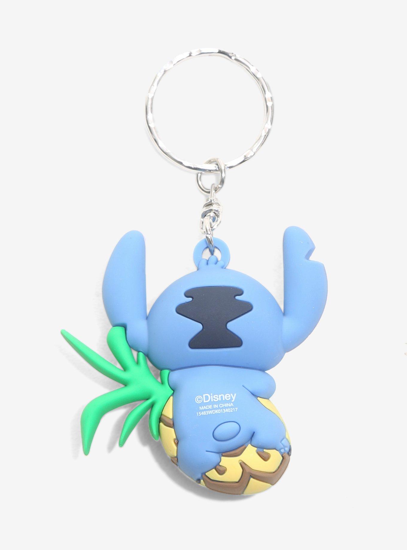 Disney Lilo & Stitch Pineapple Key Chain, , alternate