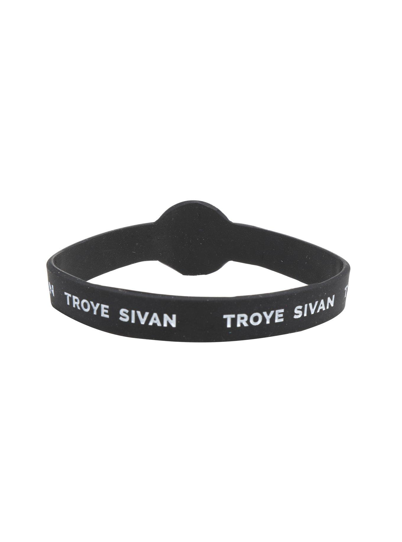 Troye Sivan Smiley Rubber Bracelet, , alternate