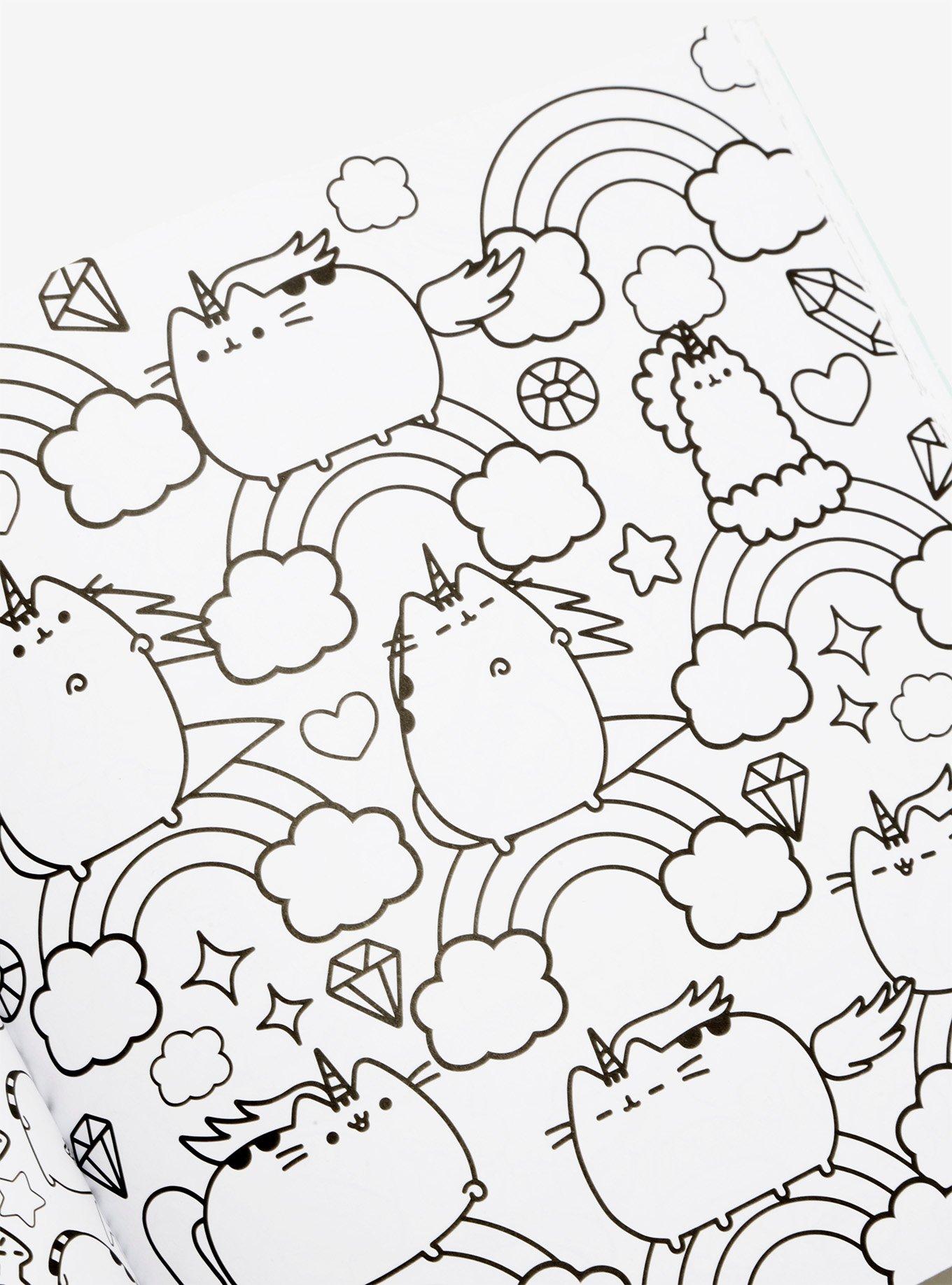 Pusheen Coloring Book, , alternate