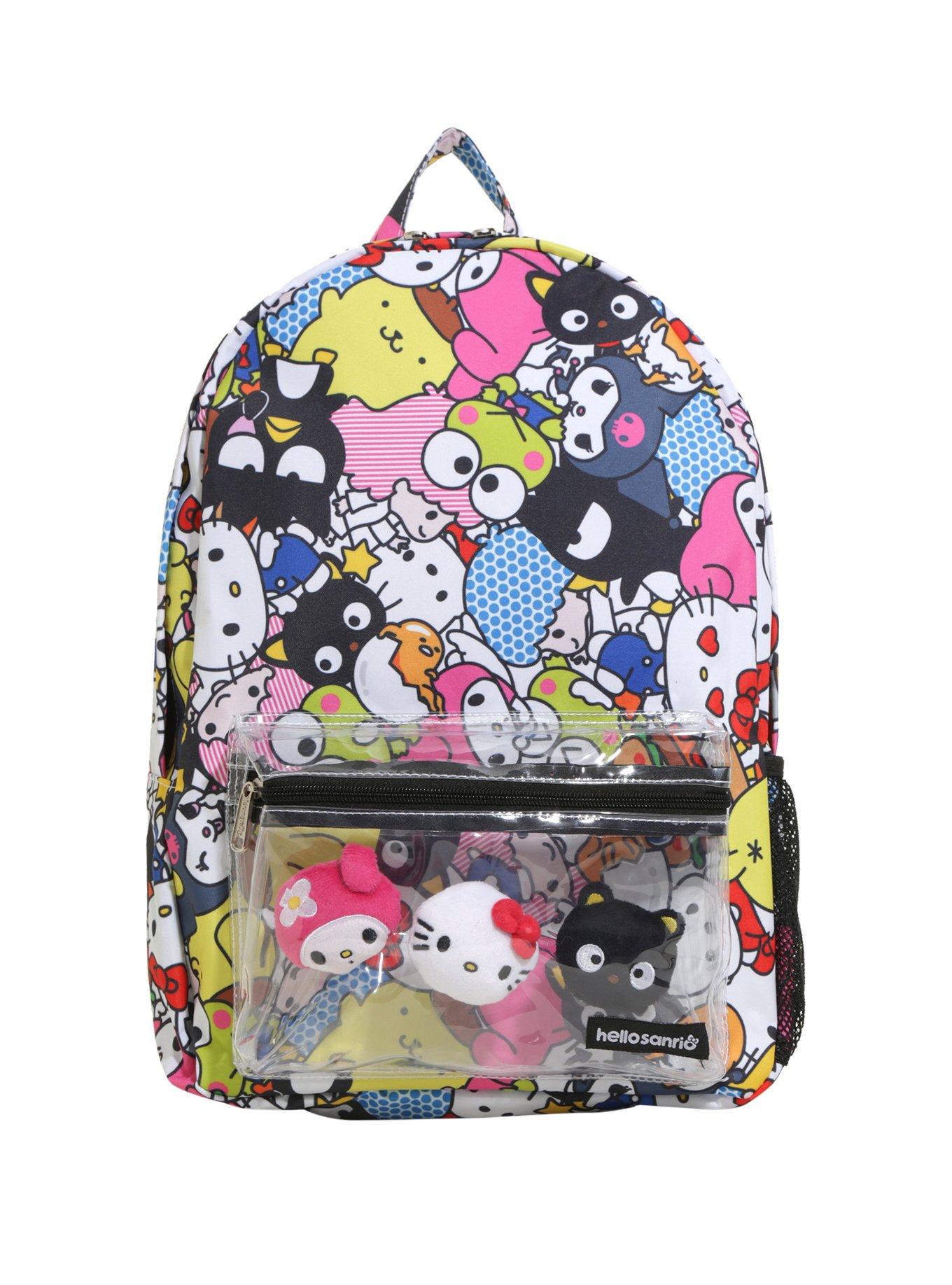 Hello Sanrio Allover Character Backpack, , alternate