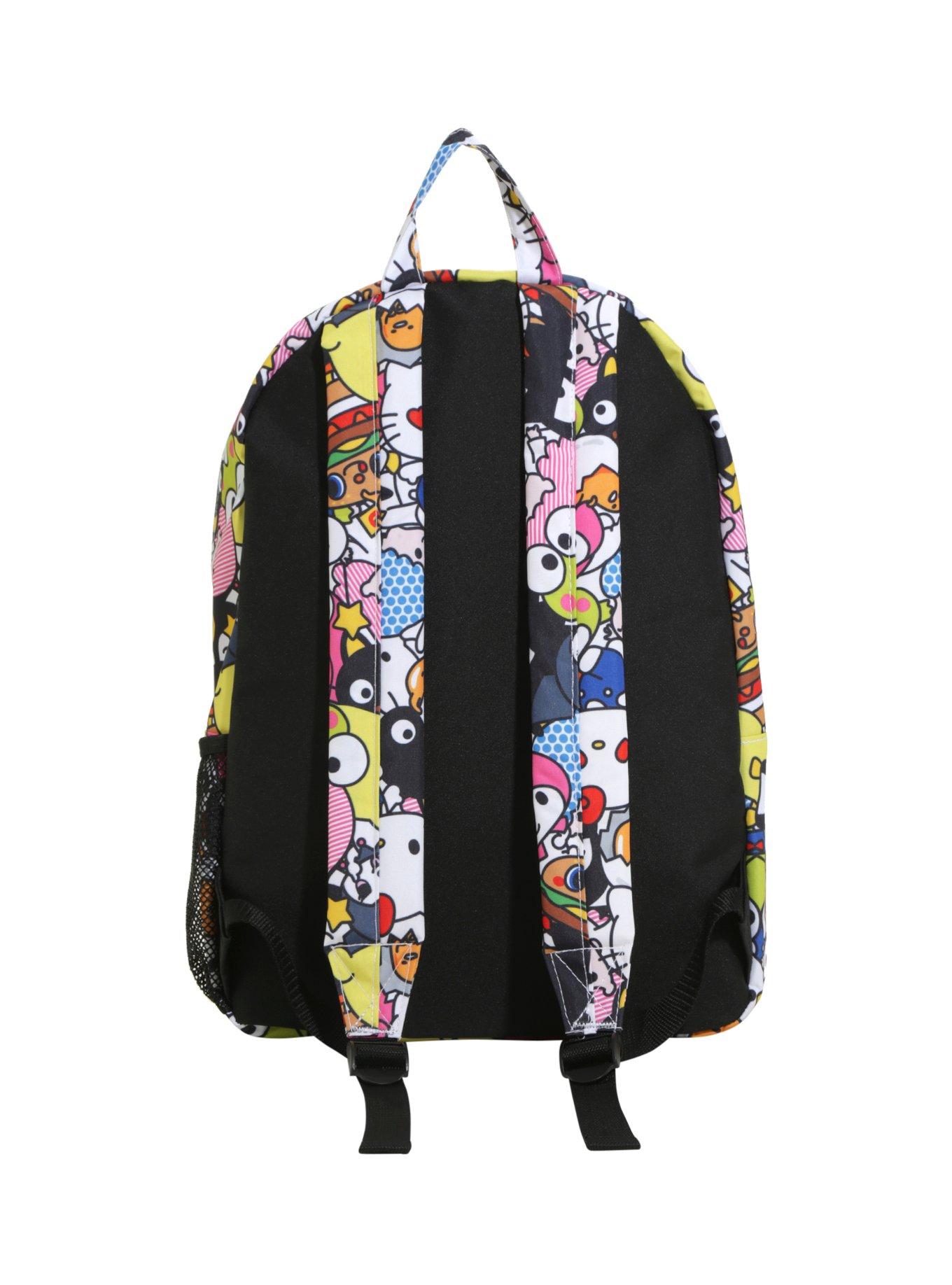 Hello Sanrio Allover Character Backpack, , alternate
