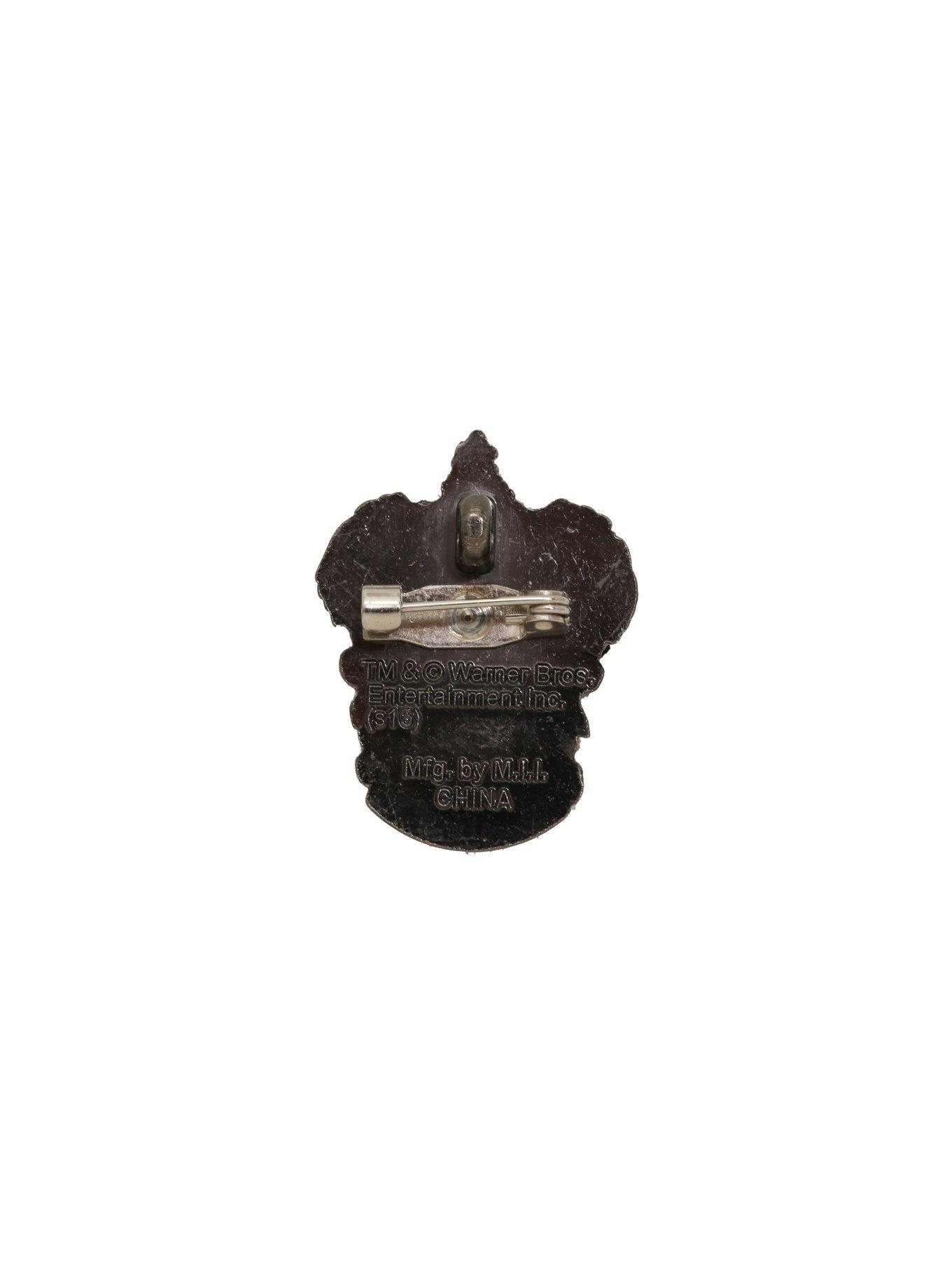 Harry Potter Gryffindor Crest Pewter Charm Pin, , alternate