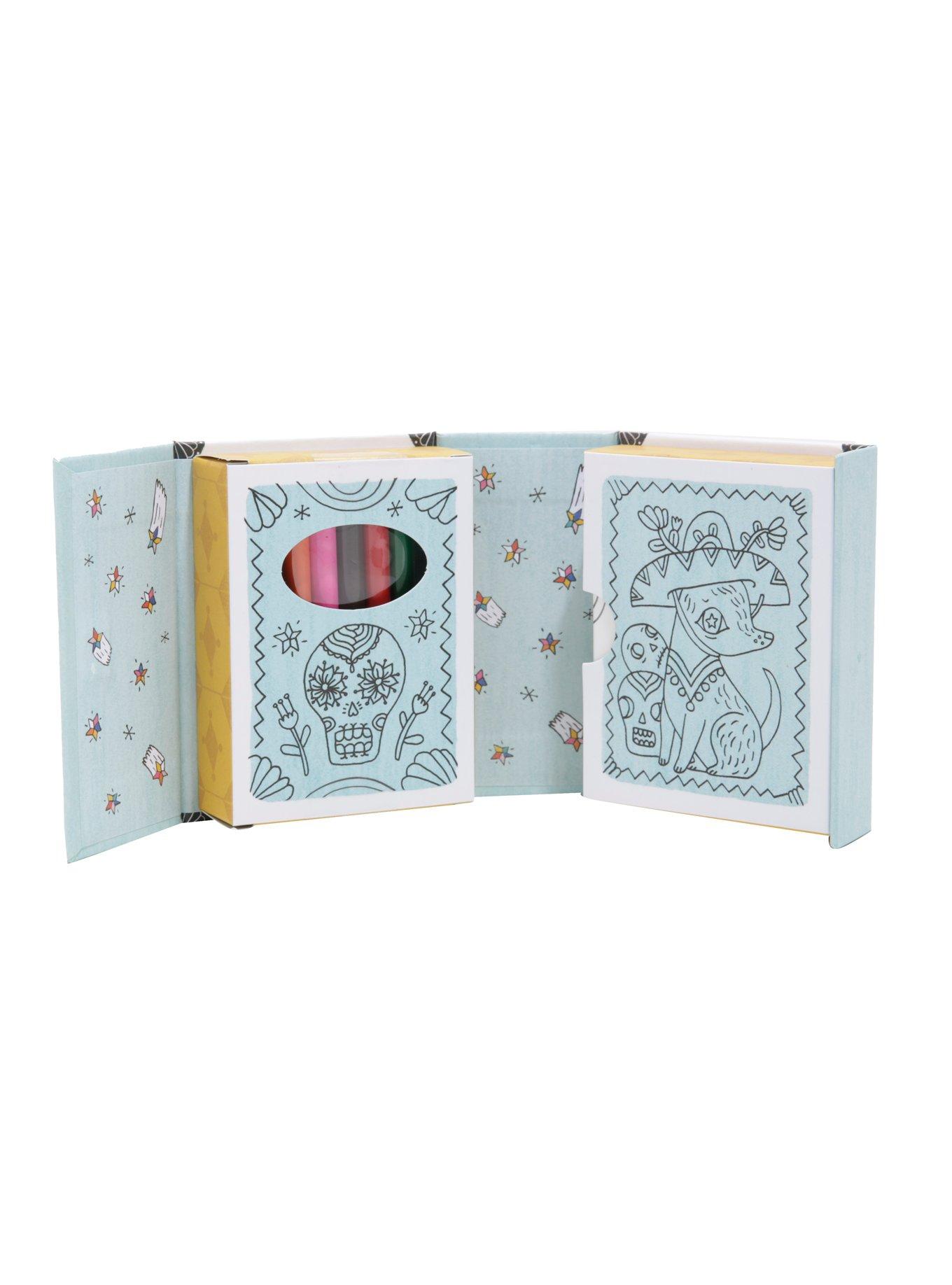 Sugar Skulls Coloring Kit, , alternate