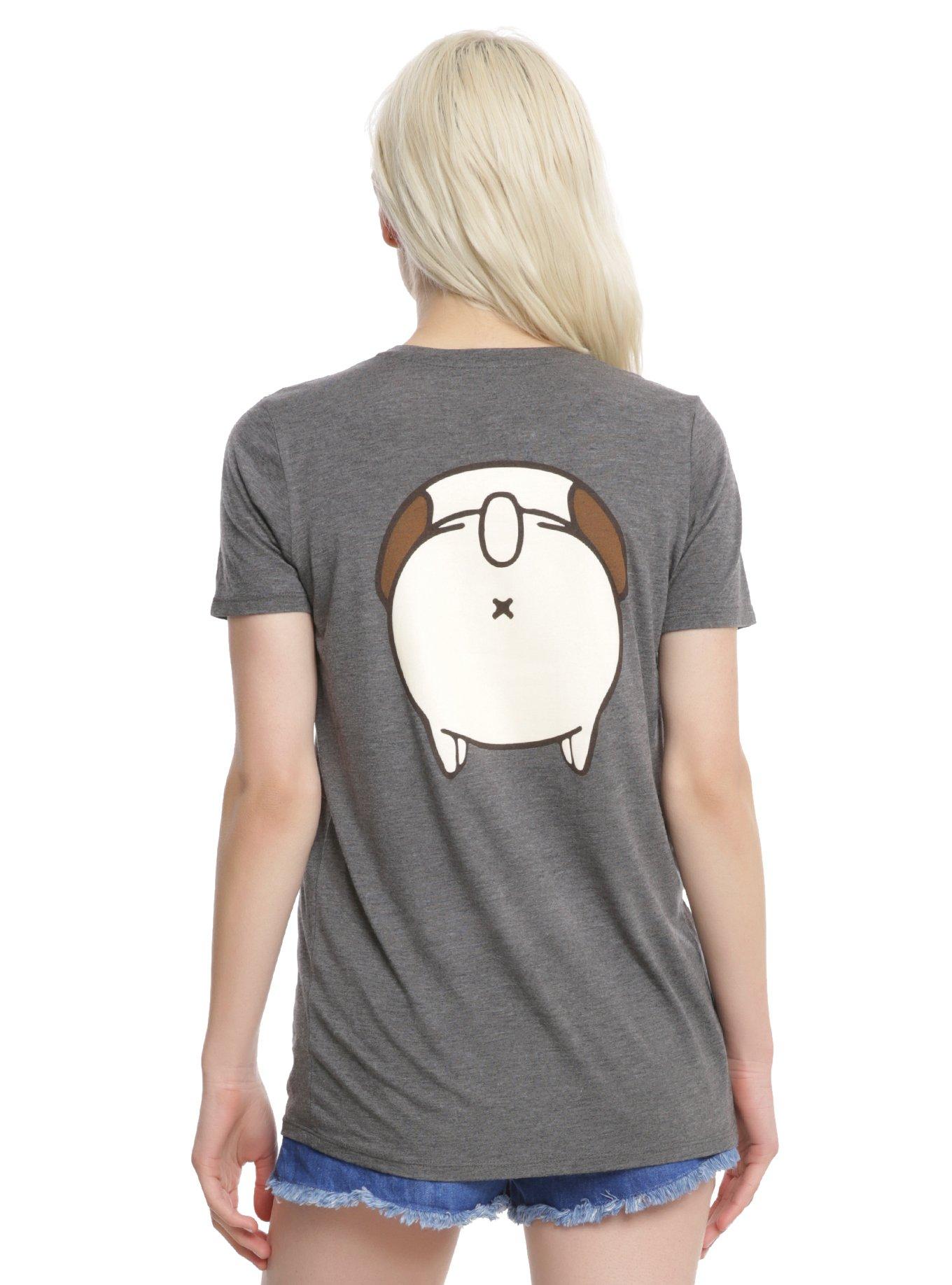 Puglie Pug Girls T-Shirt, , alternate
