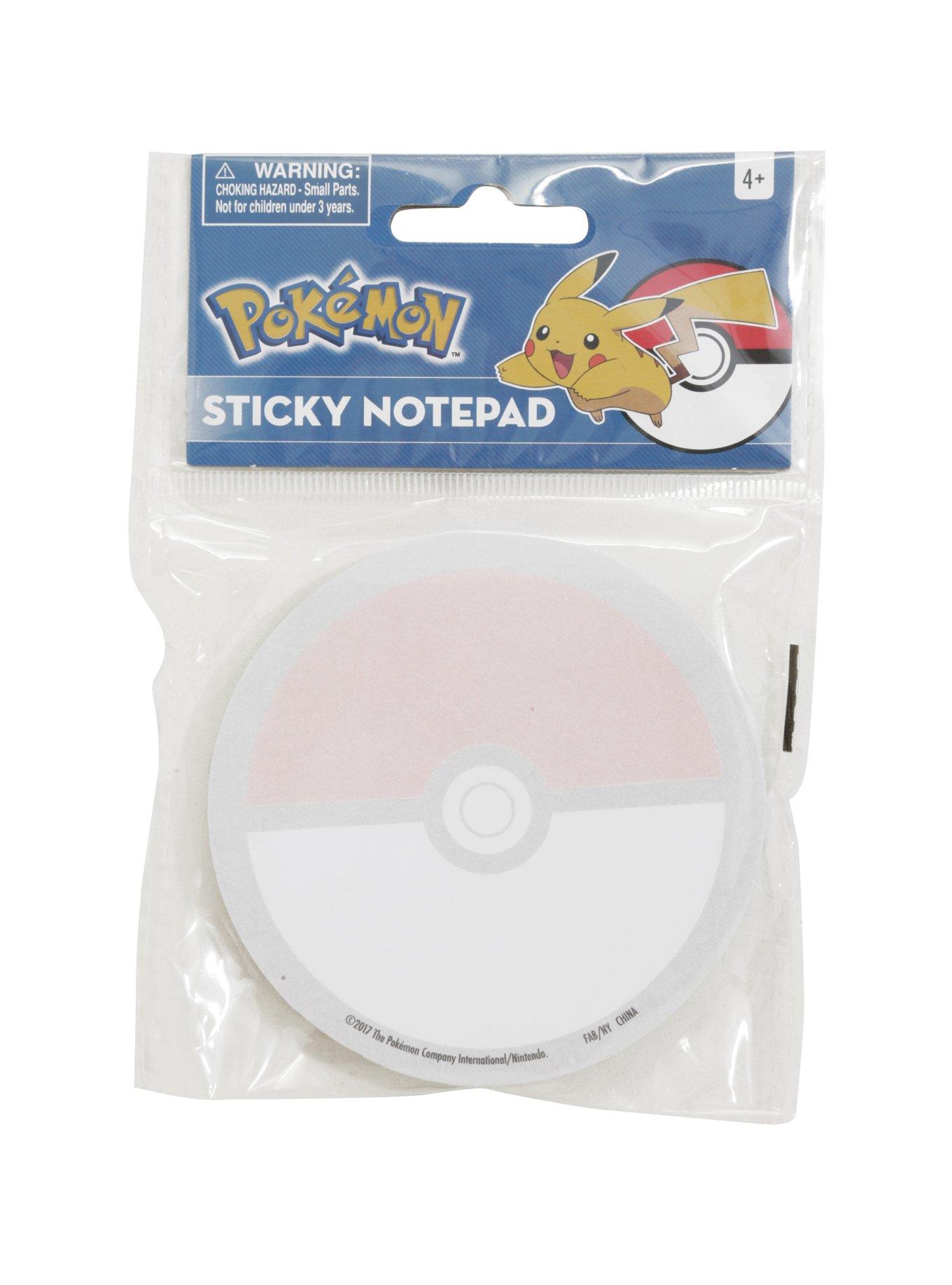Pok&eacute;mon Pok&eacute;ball Sticky Notepad, , alternate