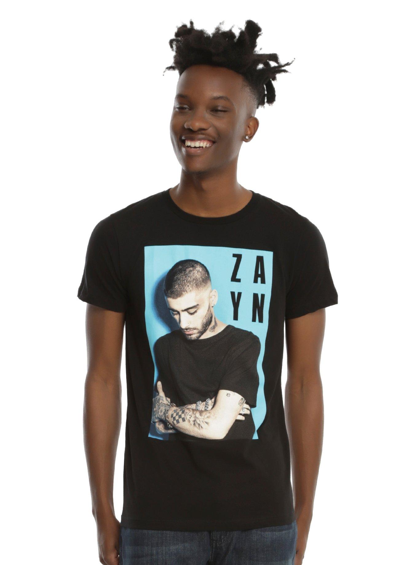 Zayn Blue Pose T-Shirt, , alternate