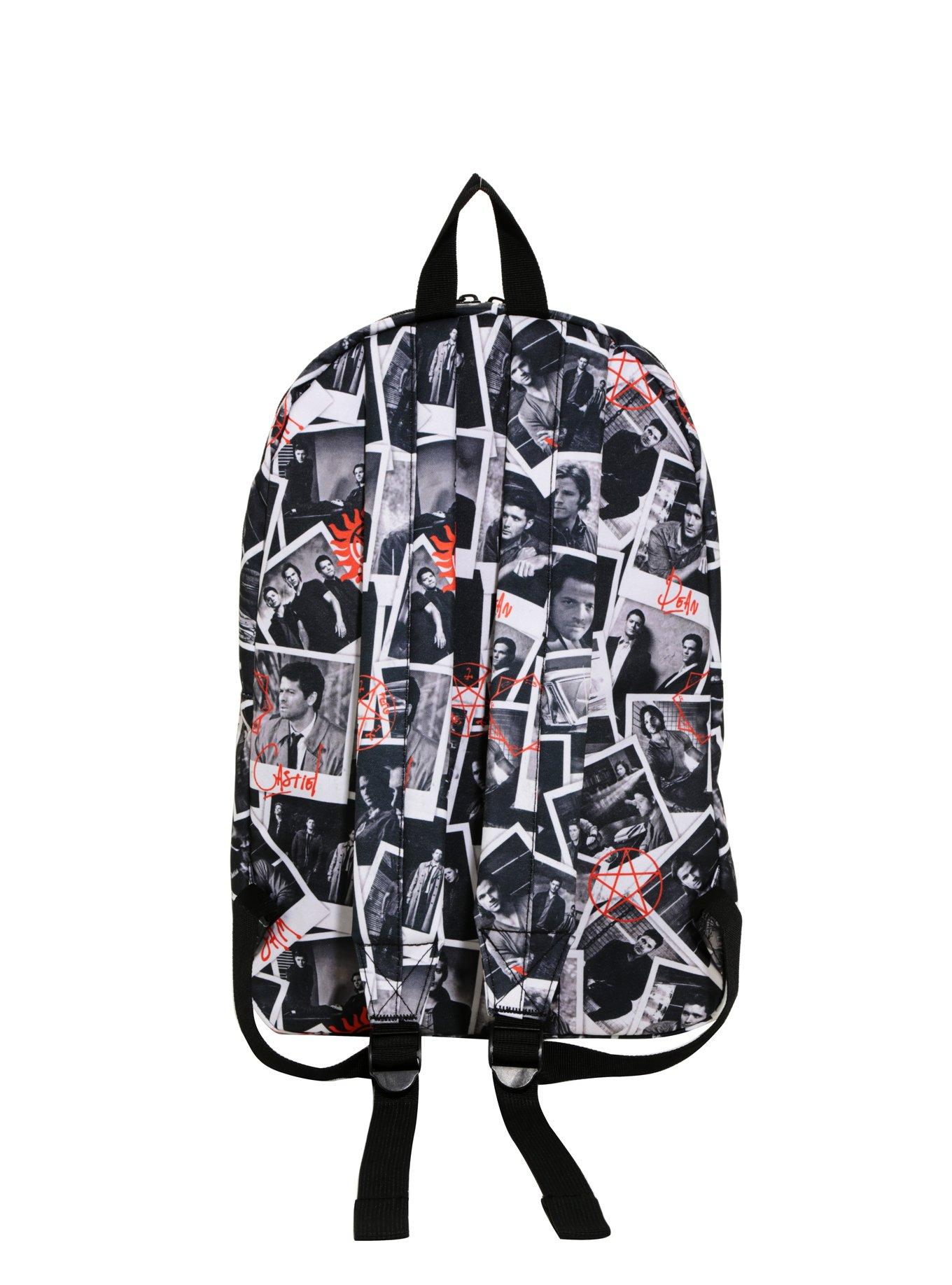 Supernatural Photos Print Backpack, , alternate