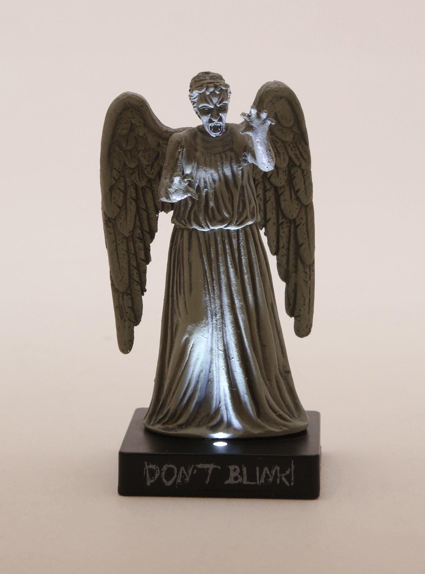 Doctor Who Light-Up Weeping Angel And Illustrated Book, , alternate