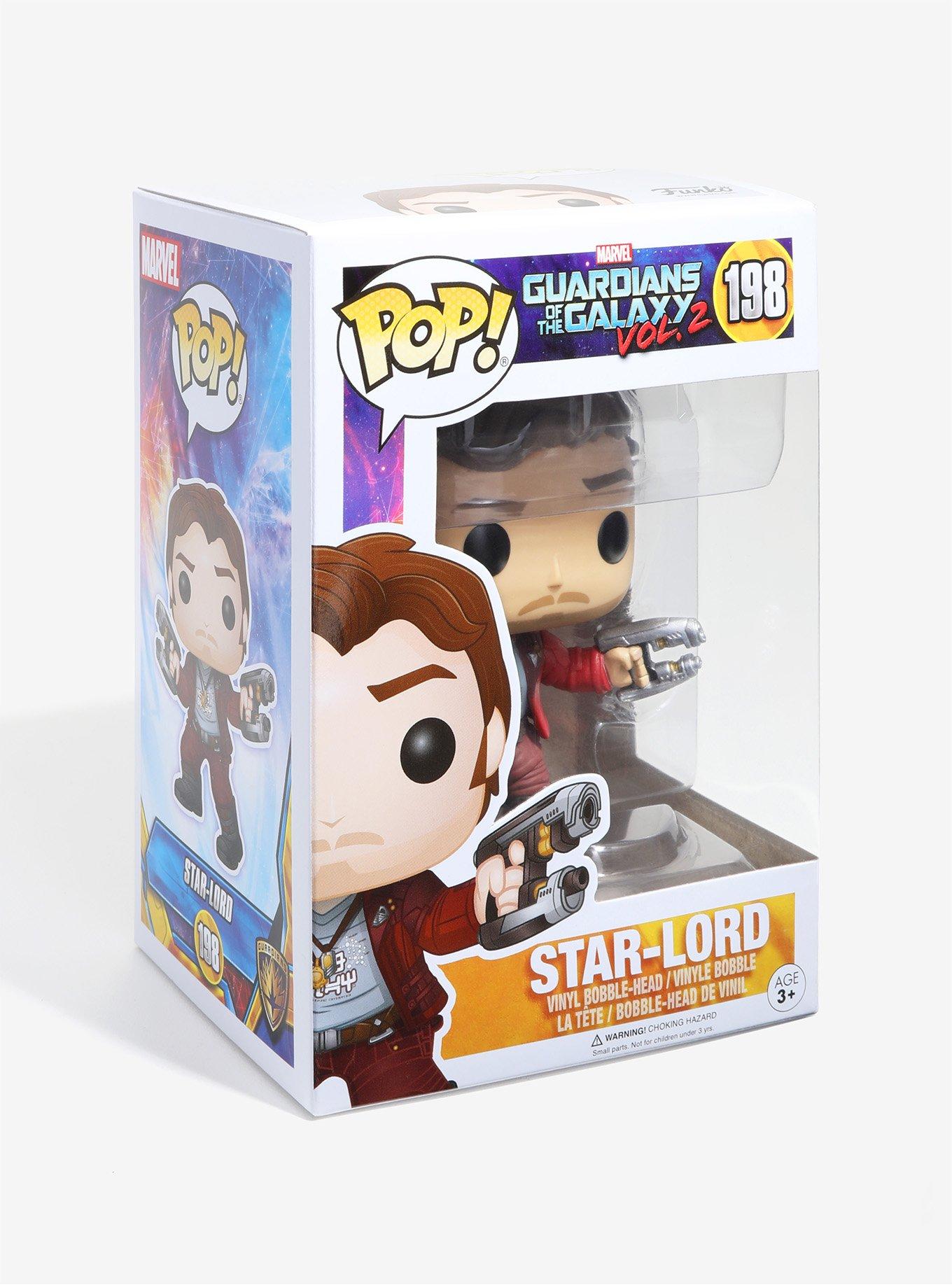 Funko Pop! Marvel Guardians Of The Galaxy Vol. 2 Star-Lord Vinyl Bobble-Head, , alternate